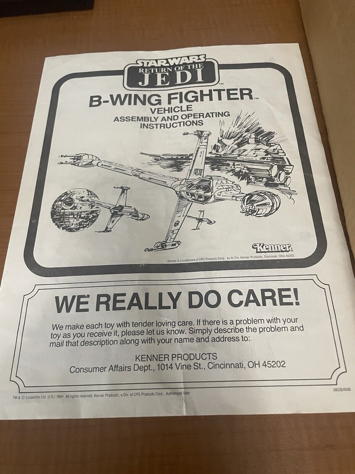 B-Wing Fighter sold