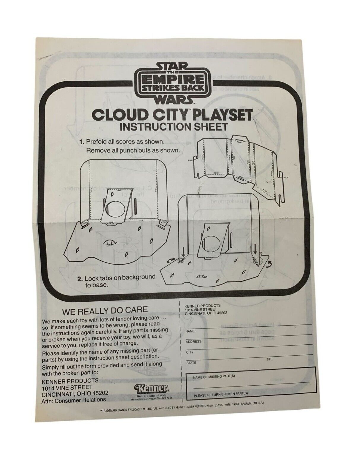 Cloud City Playset sold