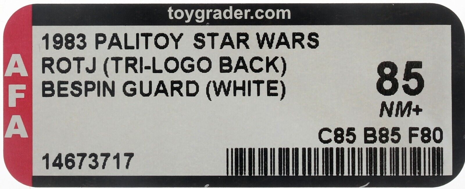 Bespin Security Guard (White) sold