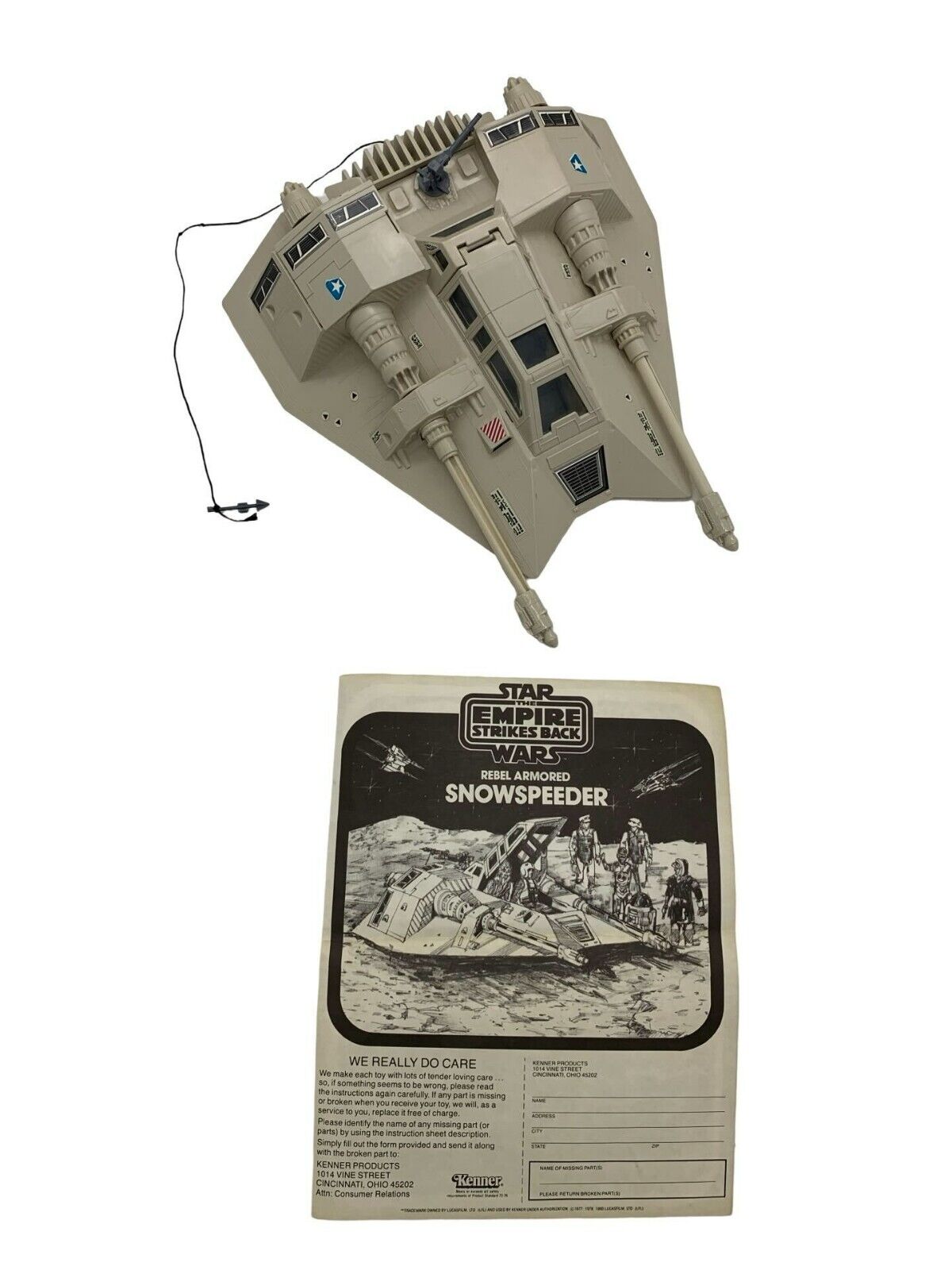 Rebel Armored Snowspeeder sold