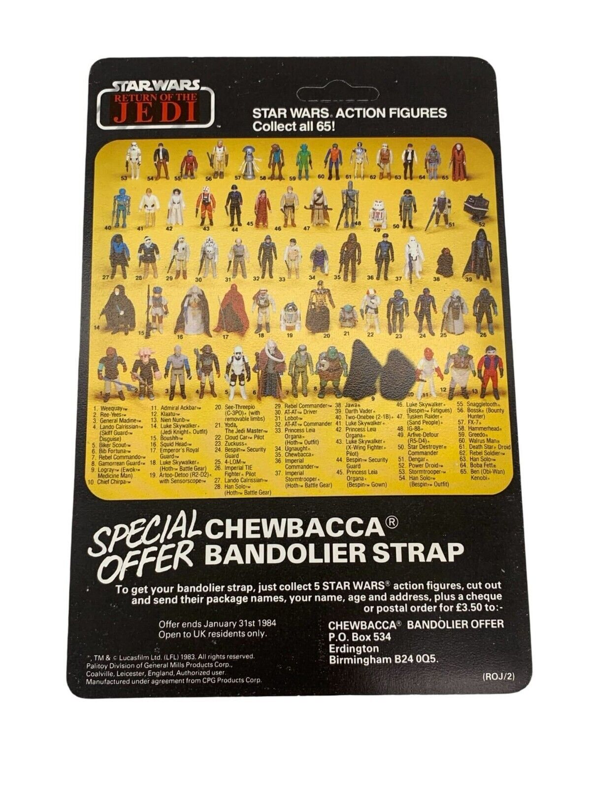 C-3PO (See-Threepio) with removable limbs sold