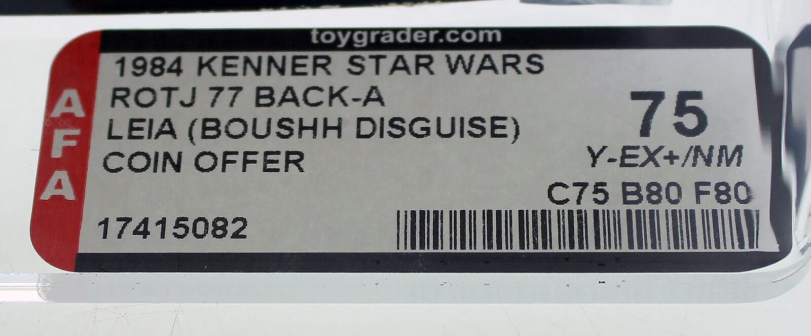 Princess Leia Organa (Boushh Disguise) sold