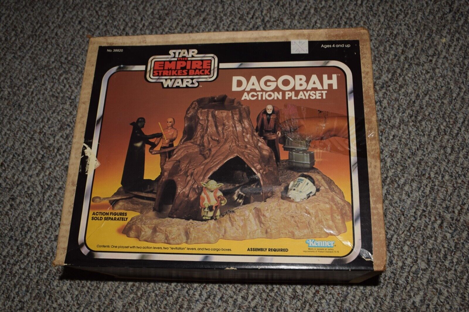 Dagobah Action Playset sold
