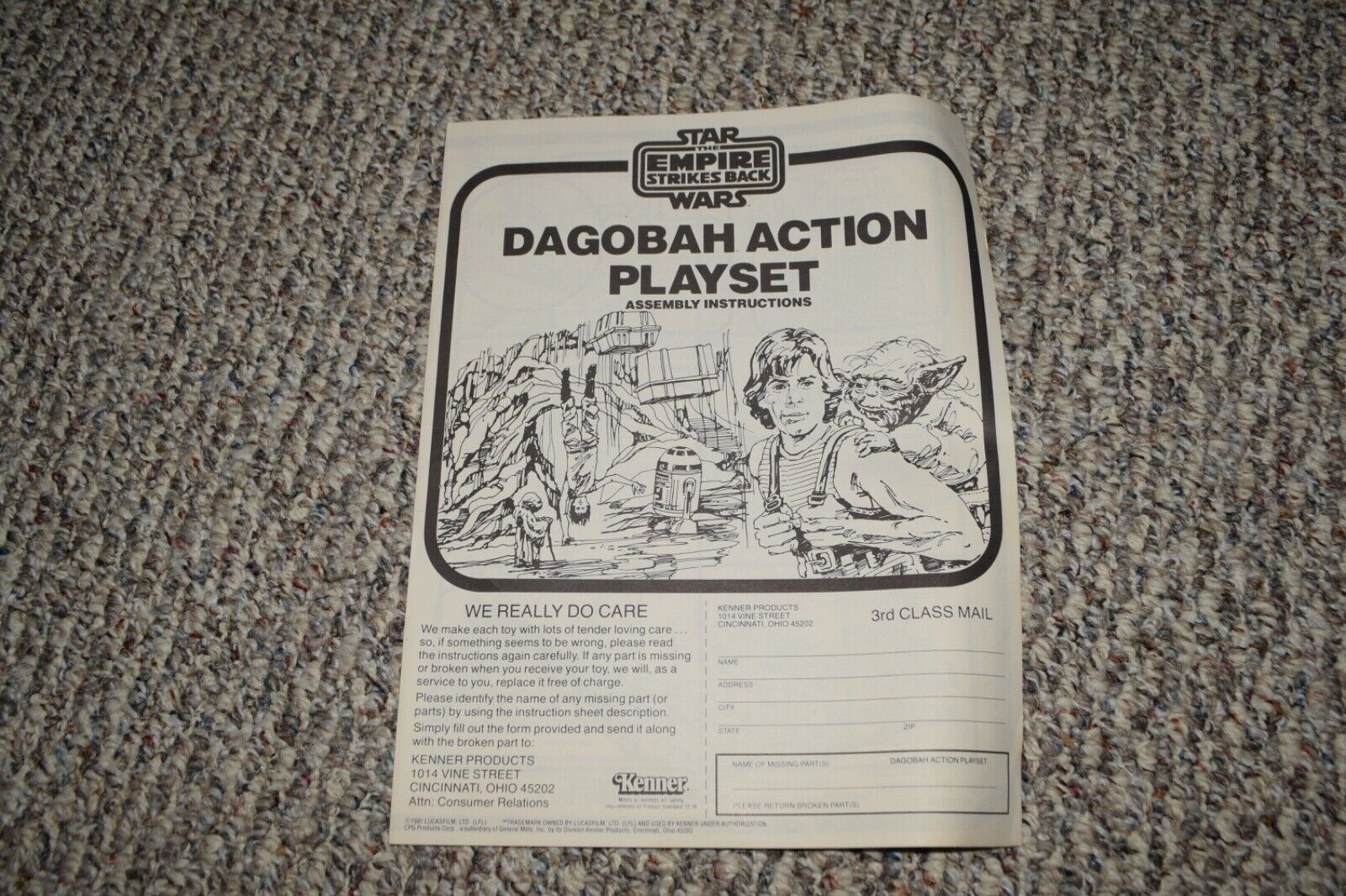 Dagobah Action Playset sold