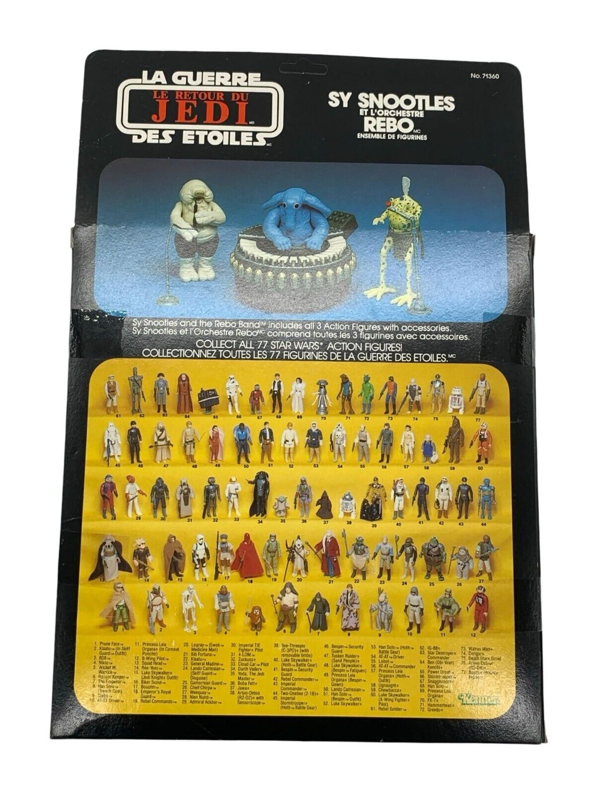 Sy Snootles & The Rebo Band sold