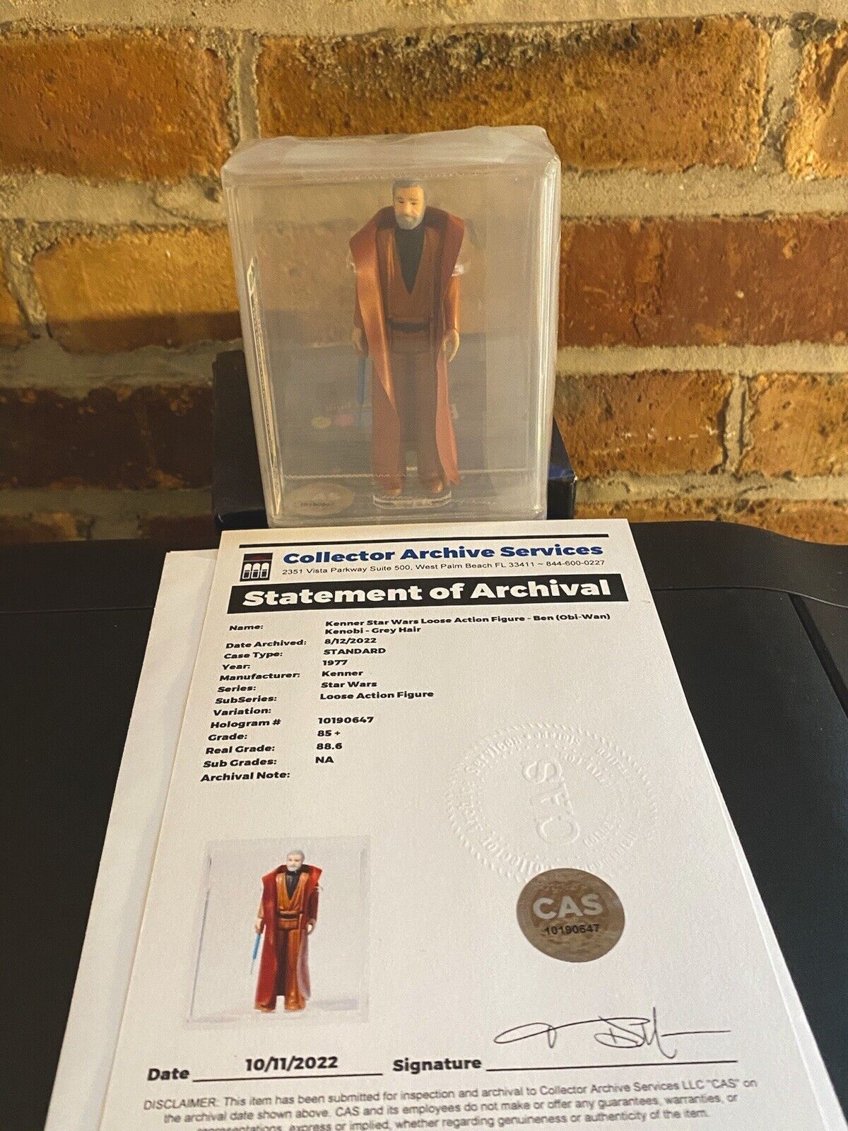 Ben (Obi-Wan) Kenobi sold