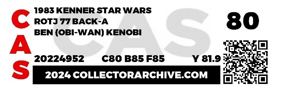 Ben (Obi-Wan) Kenobi sold