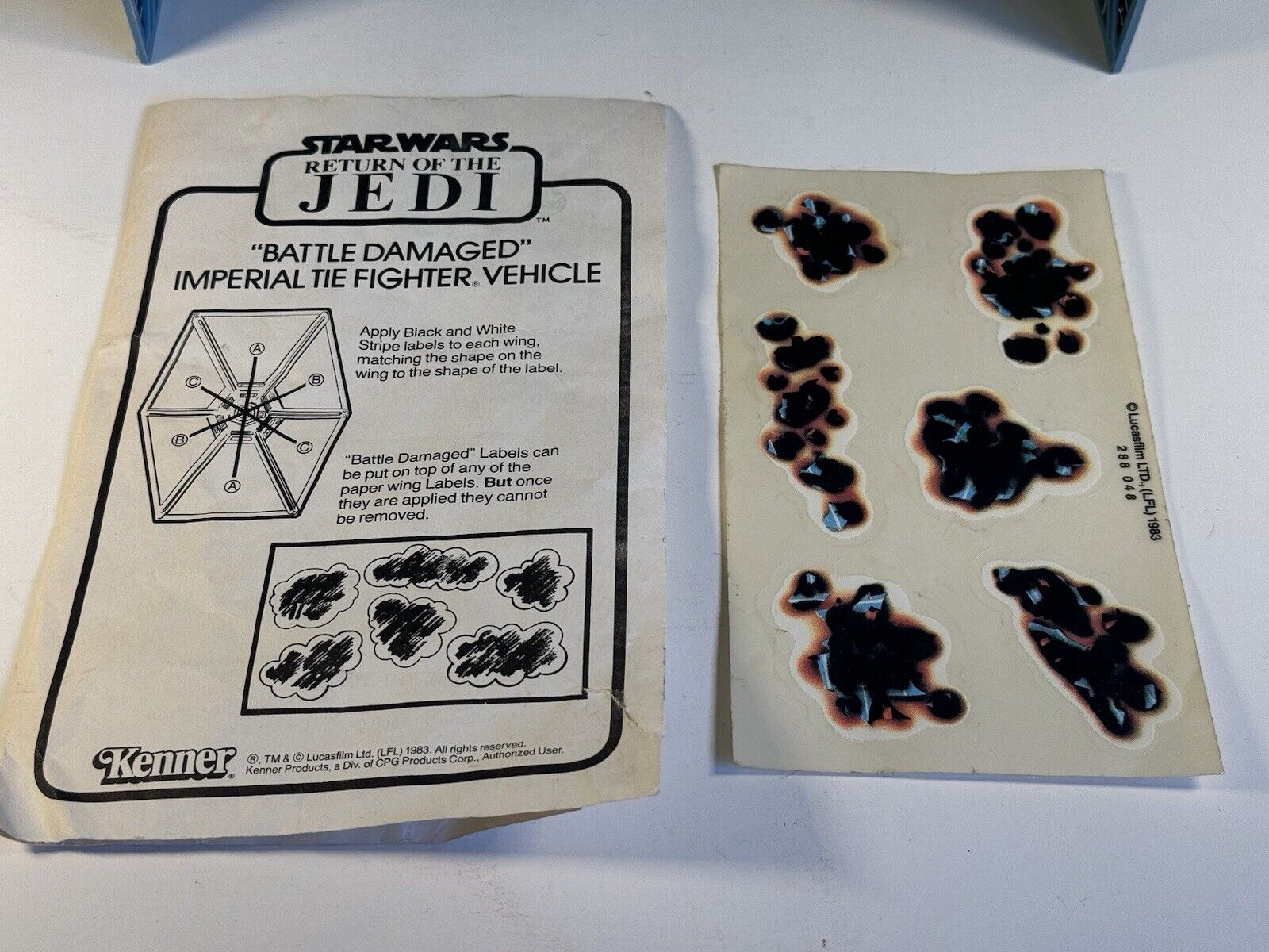 TIE Fighter (Battle Damaged) sold