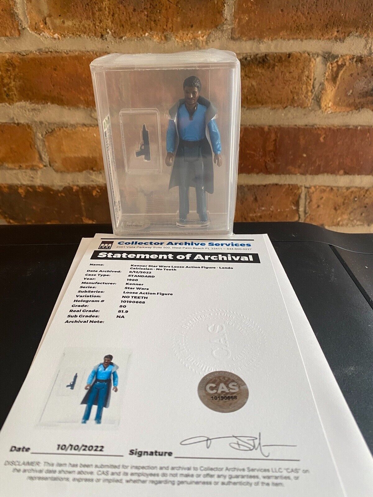 Lando Calrissian sold