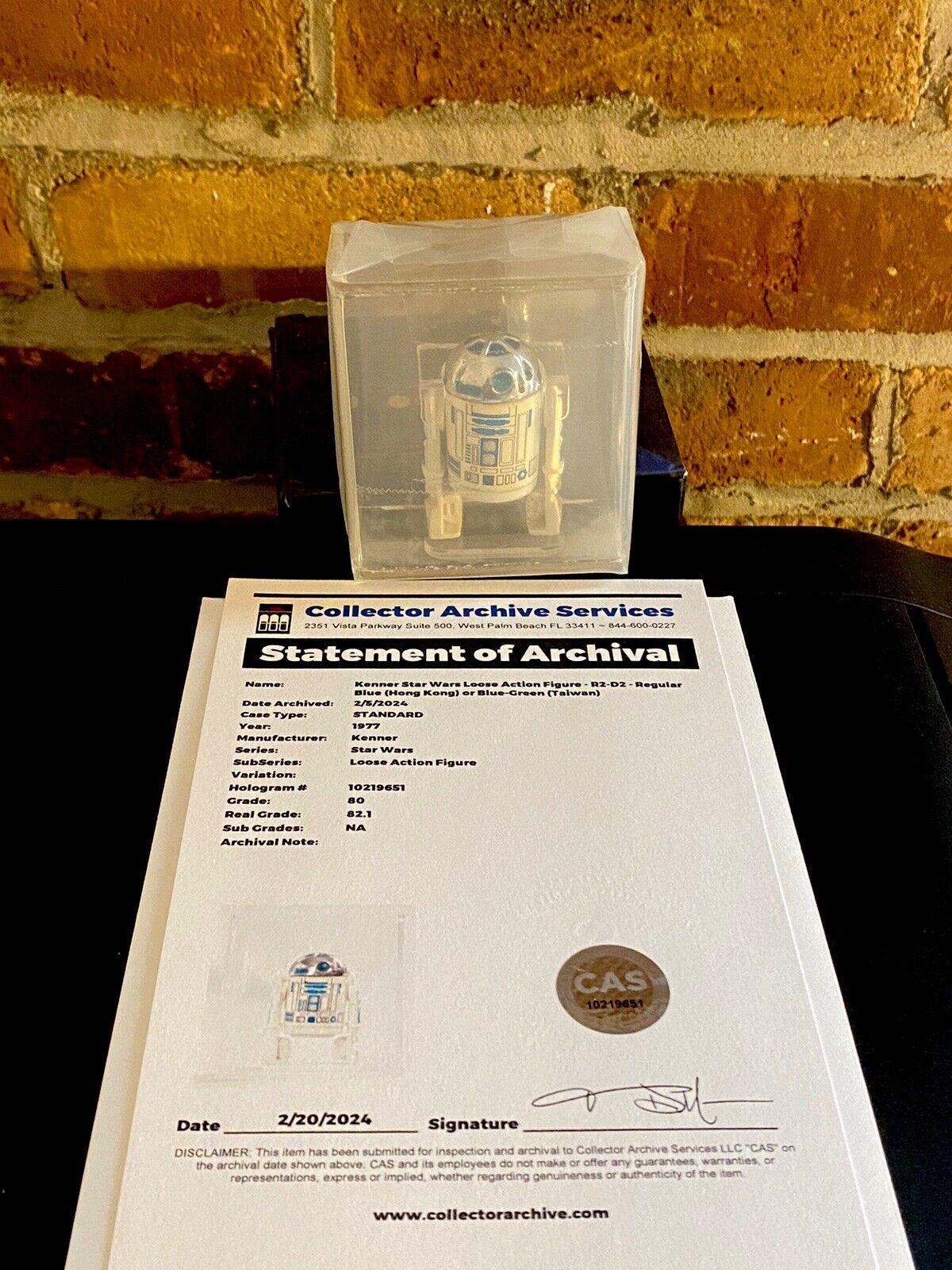 R2-D2 (Artoo-Detoo) sold