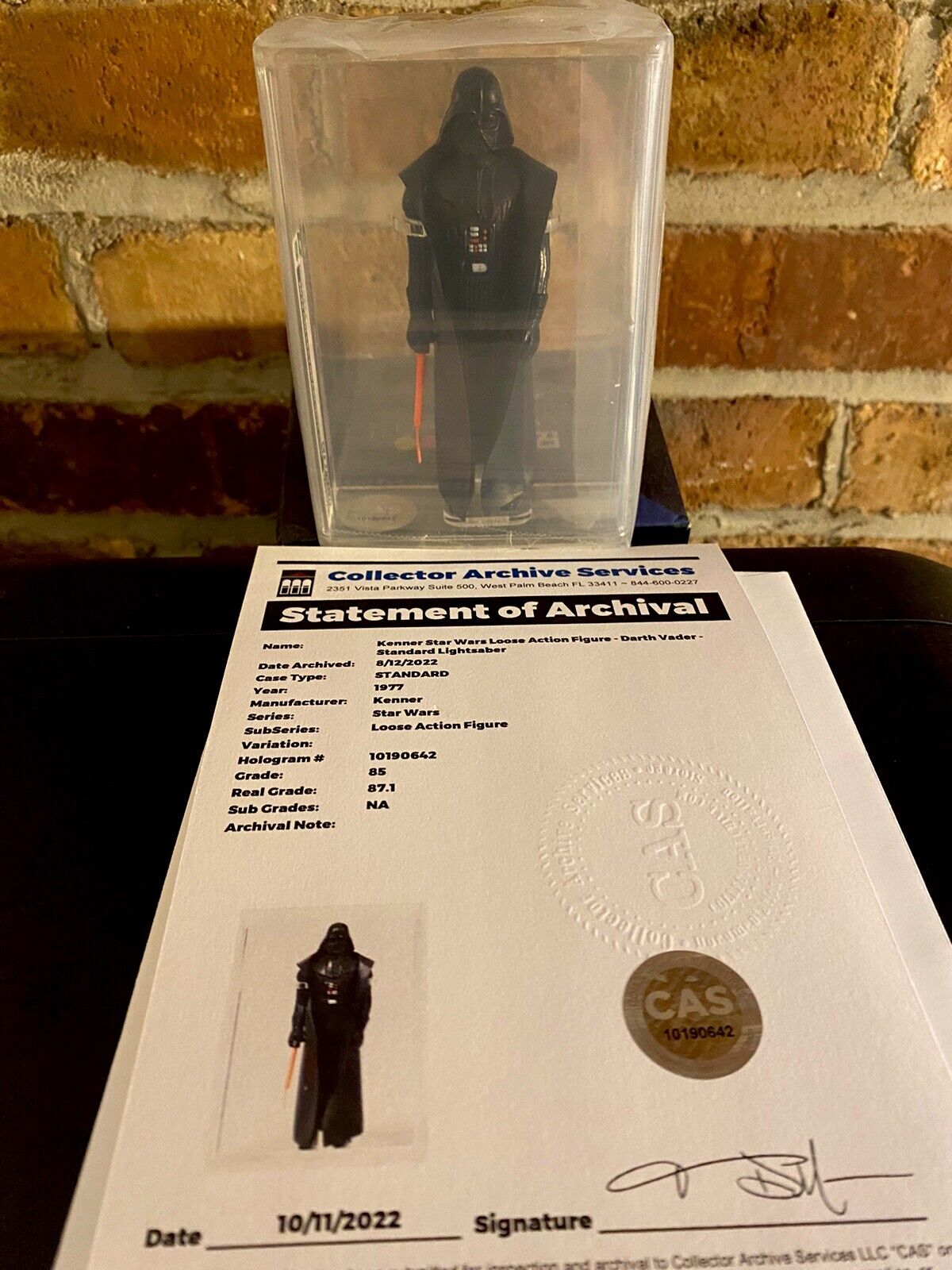 Darth Vader sold