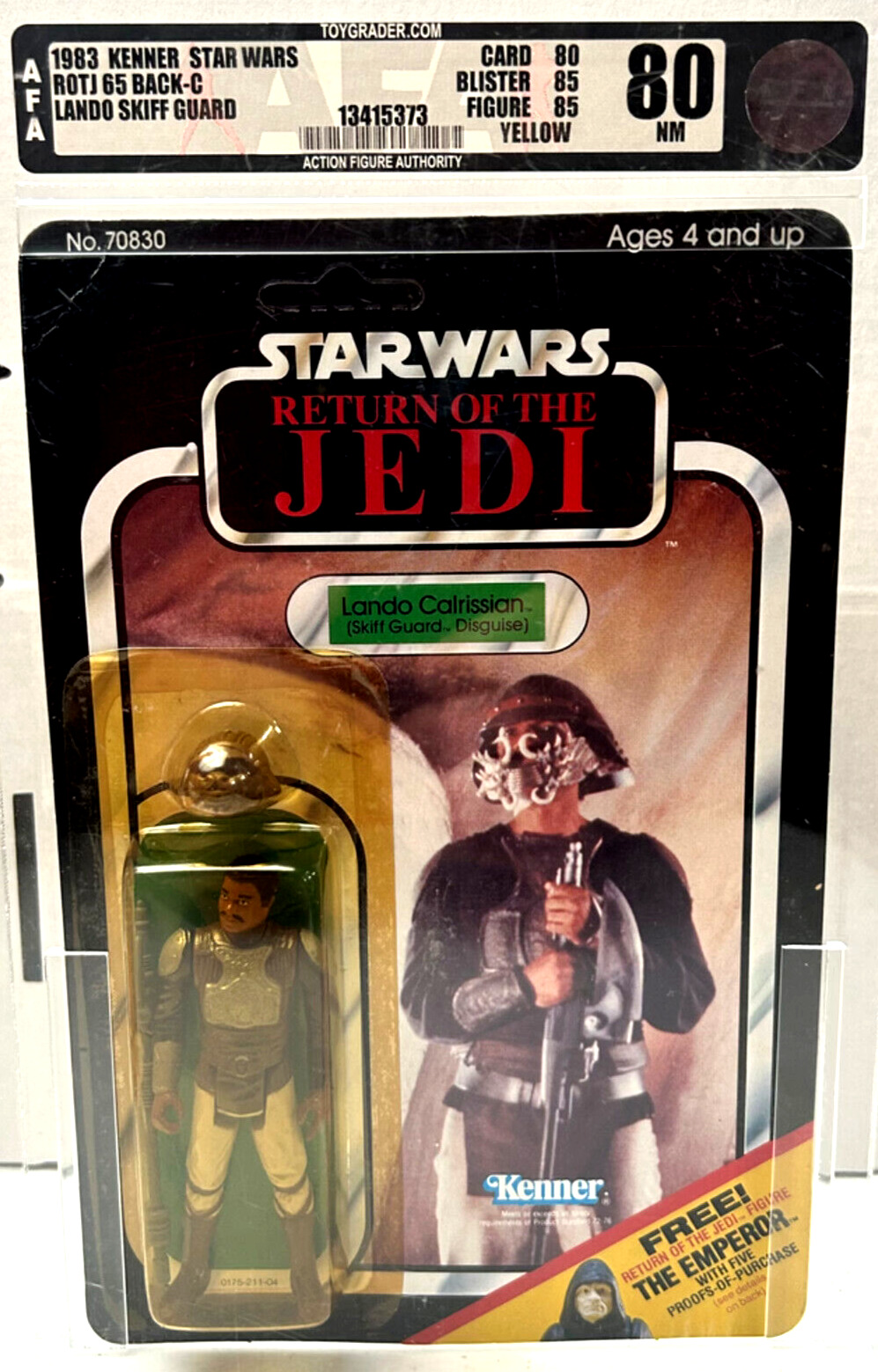 Lando Calrissian (Skiff Guard Disguise) sold