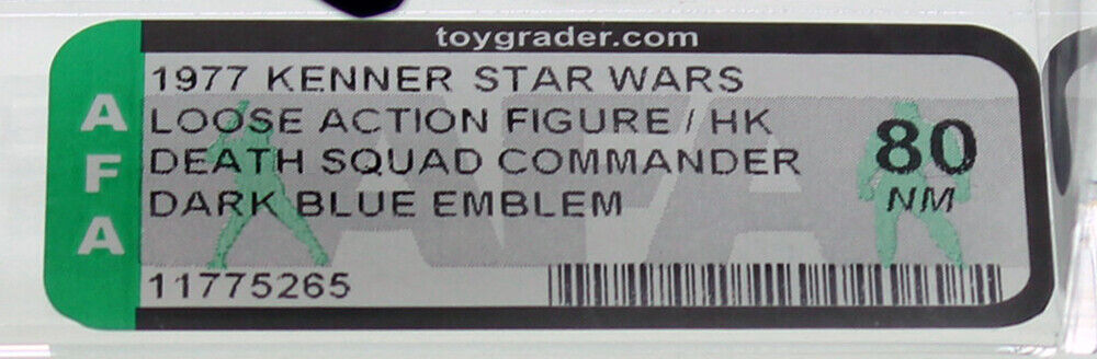 Death Squad Commander (Star Destroyer Commander) sold