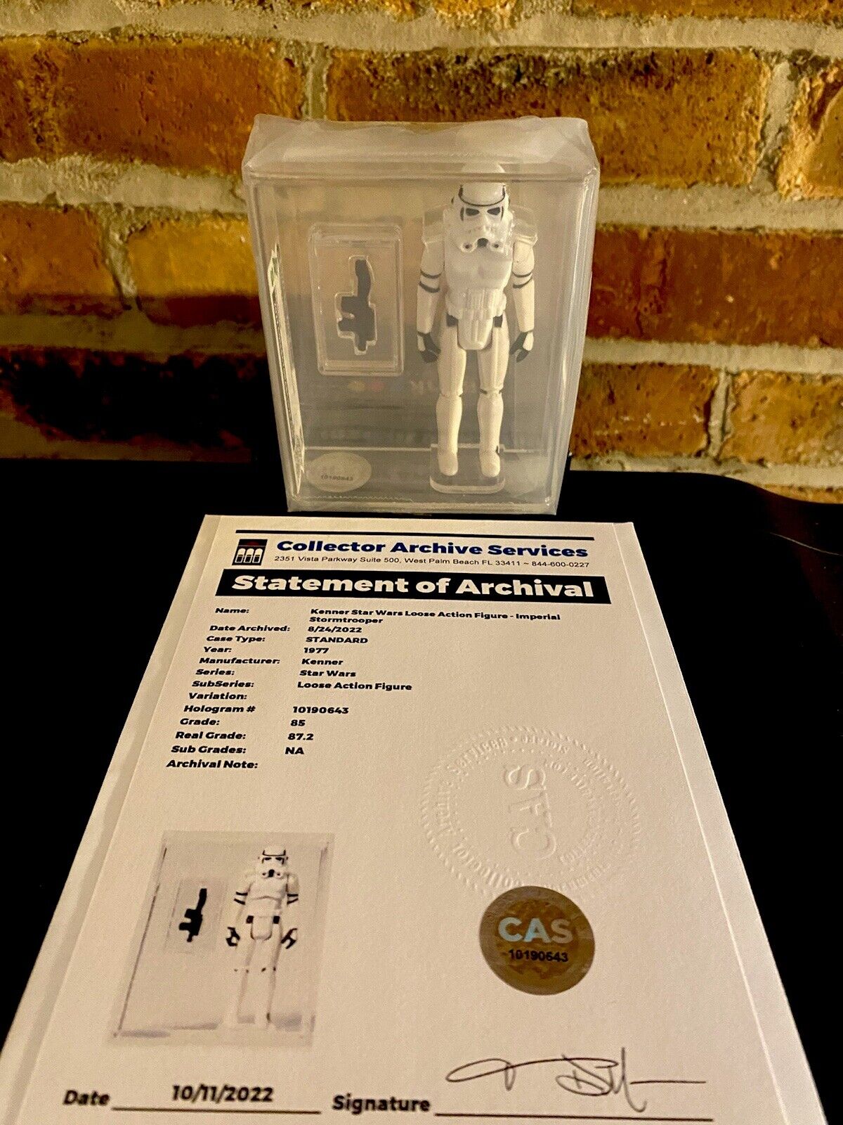 Imperial Stormtrooper sold