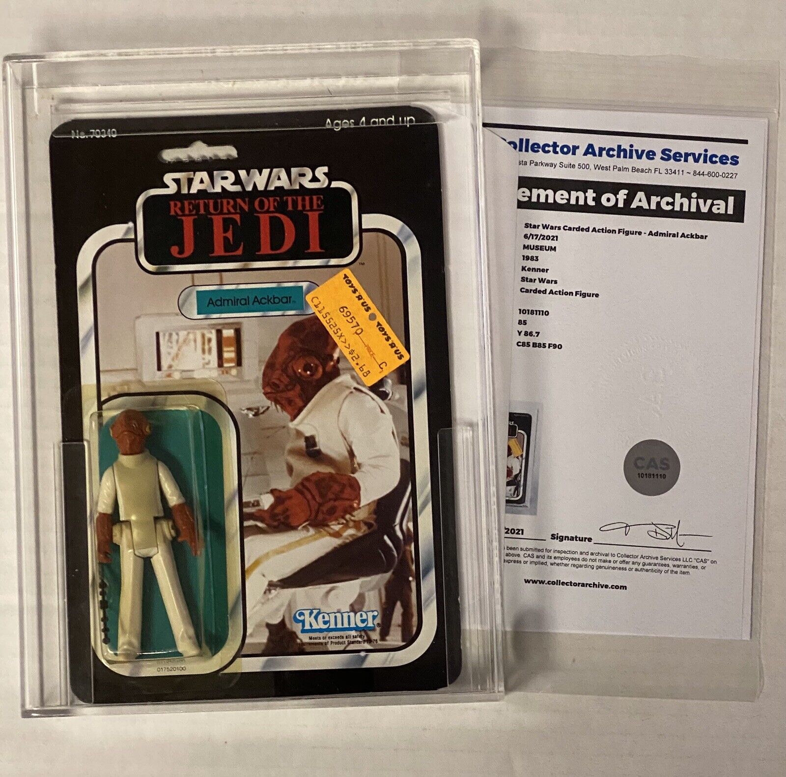 Admiral Ackbar sold