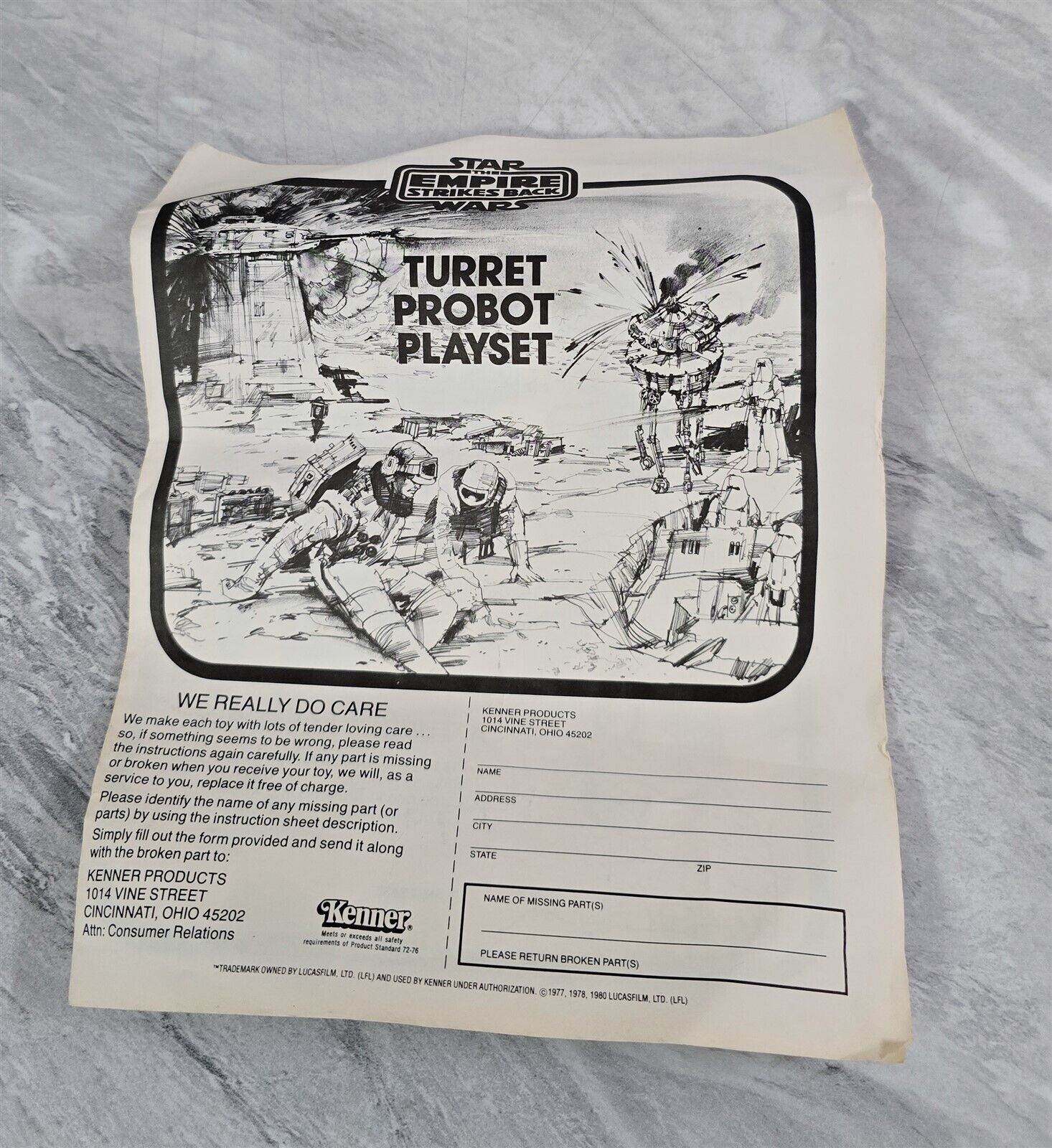 Turret Probot Playset sold