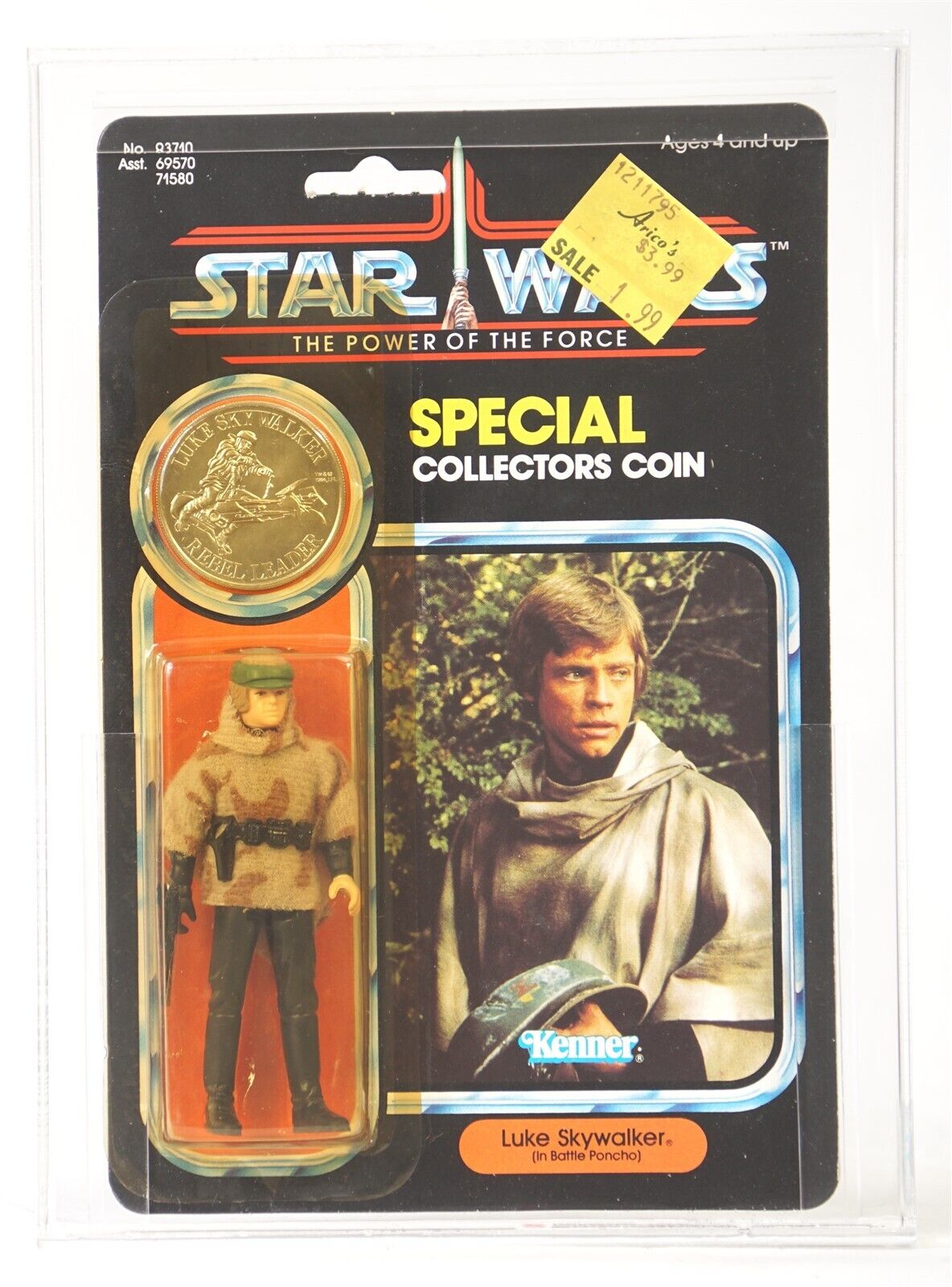 Luke Skywalker (In Battle Poncho) sold
