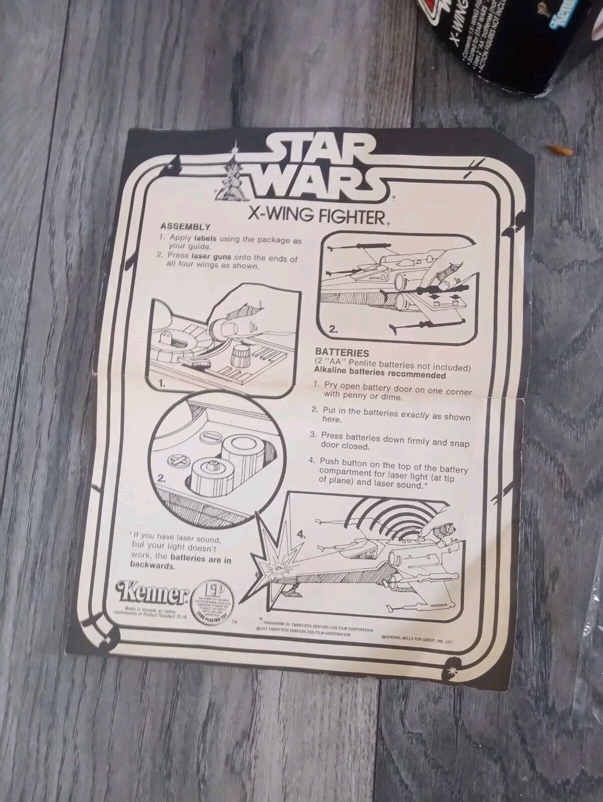X-Wing Fighter sold