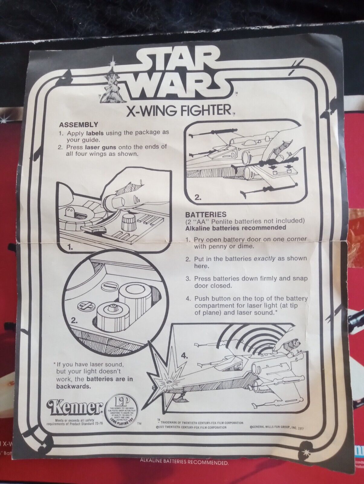 X-Wing Fighter sold