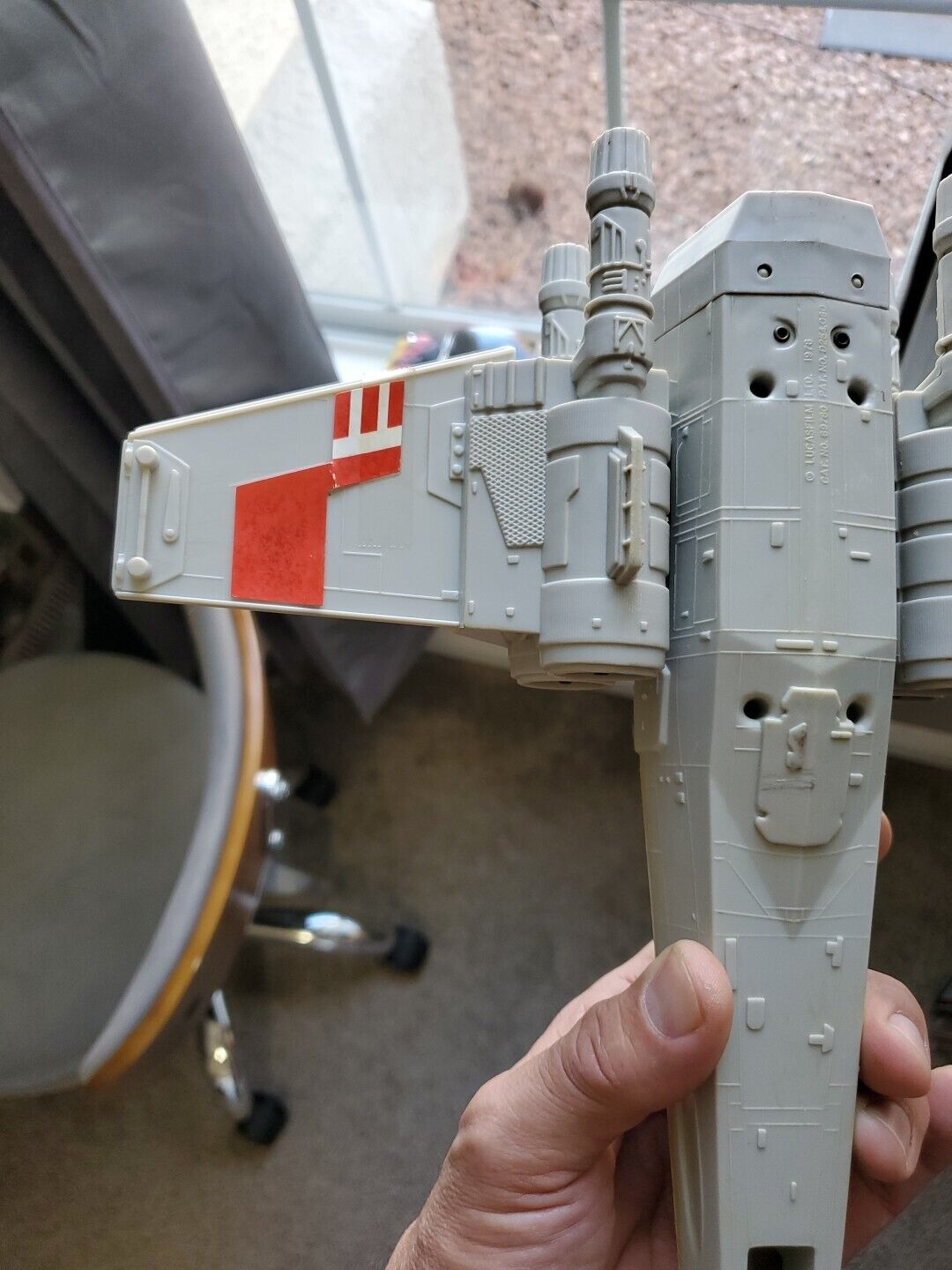 X-Wing Fighter (Battle Damaged) sold