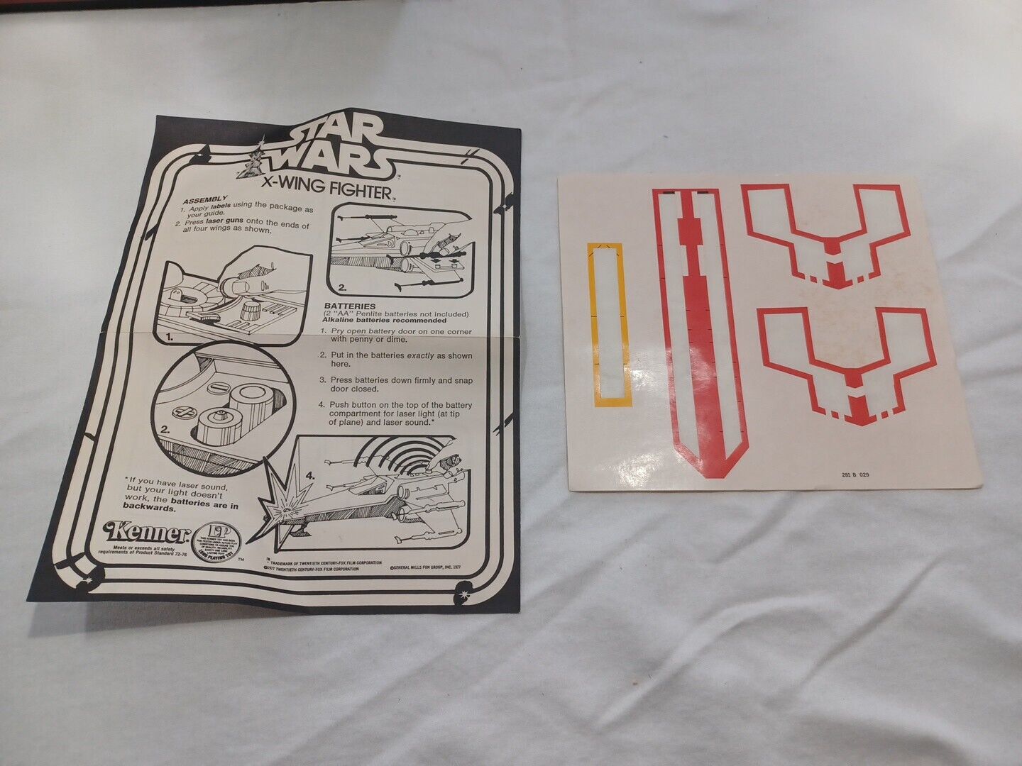 X-Wing Fighter sold