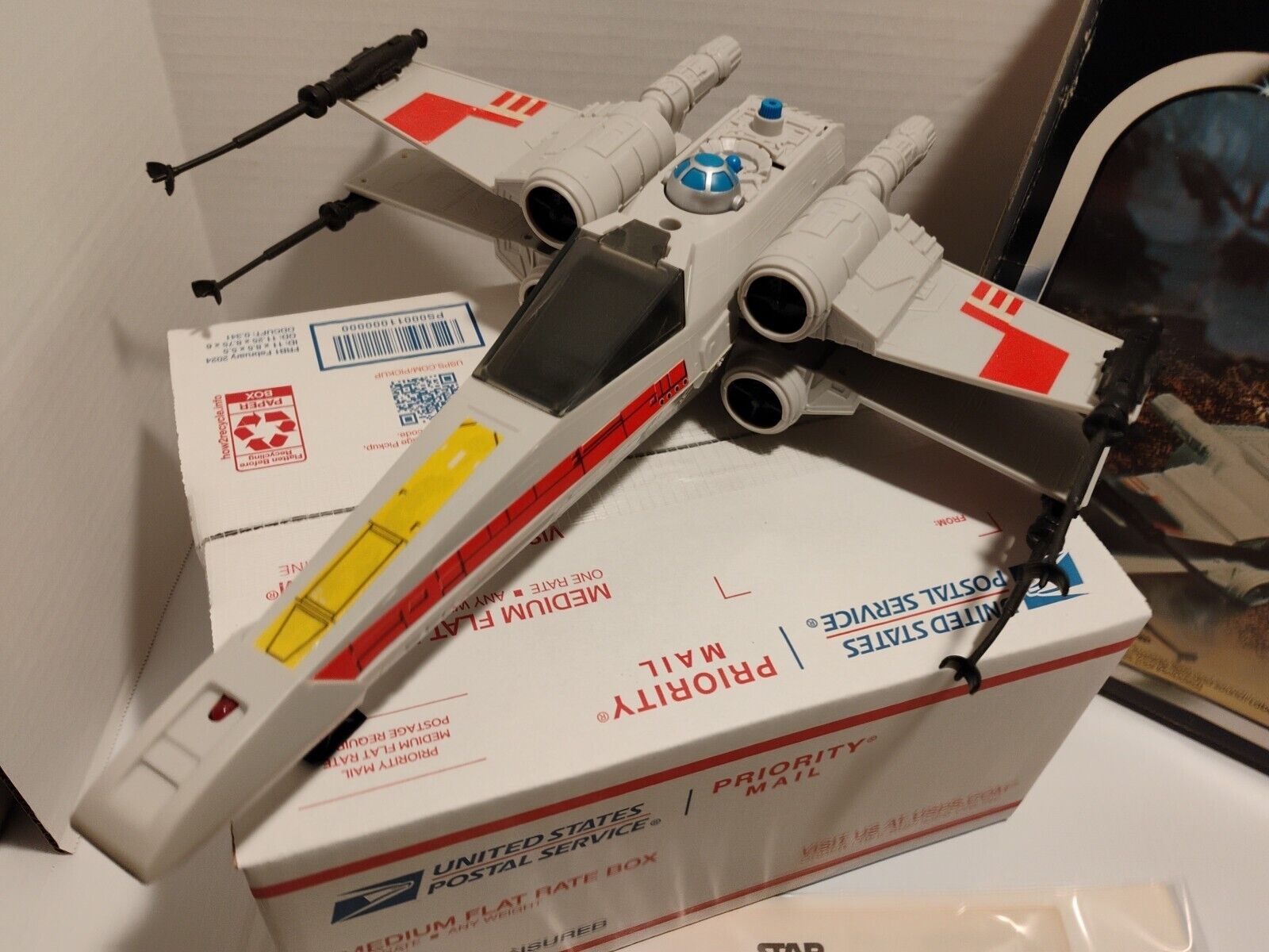 X-Wing Fighter (Battle Damaged) sold