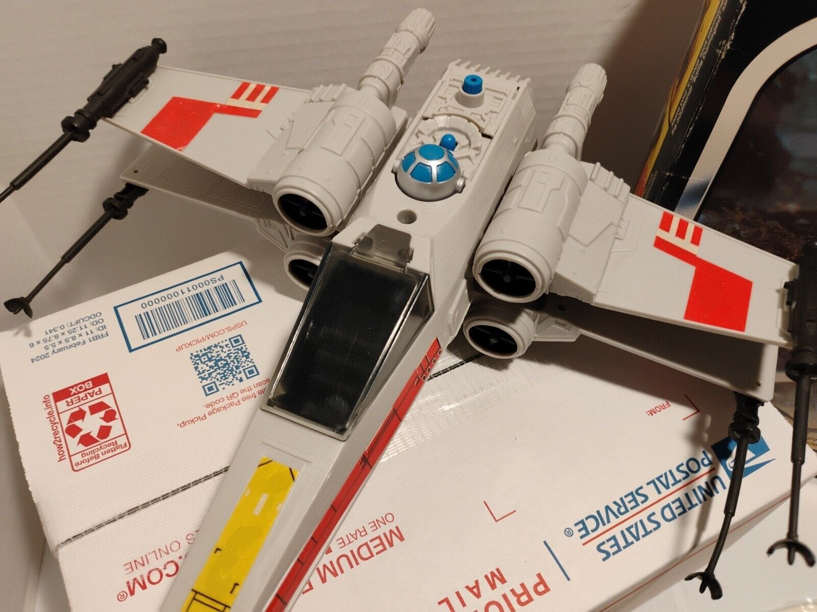 X-Wing Fighter (Battle Damaged) sold