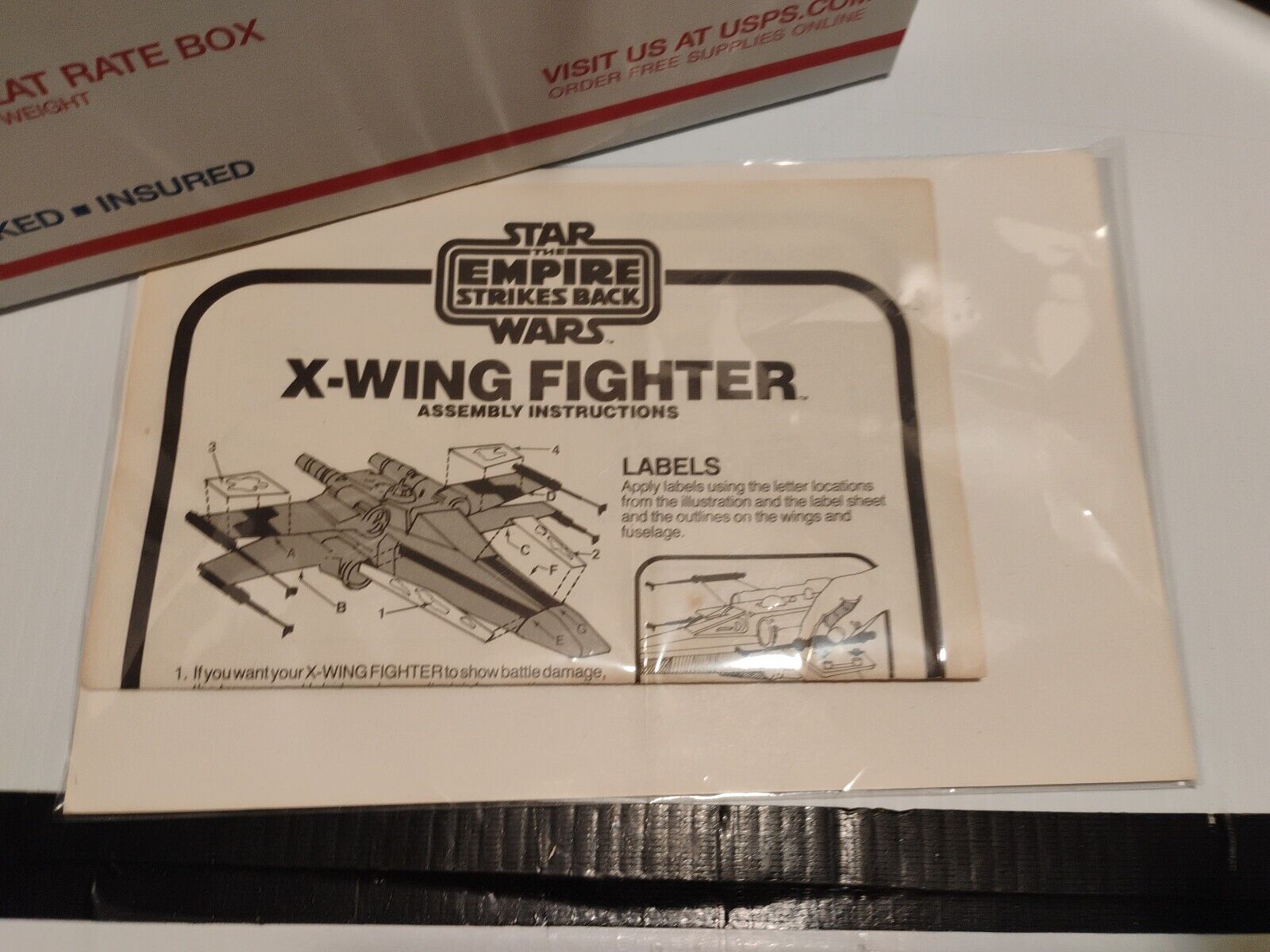 X-Wing Fighter (Battle Damaged) sold