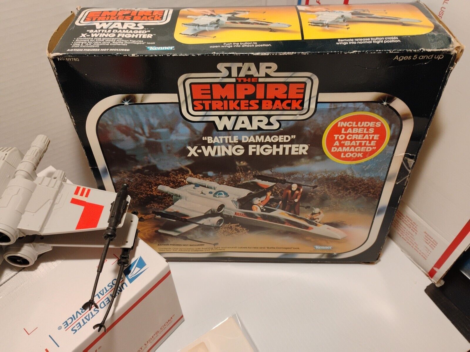X-Wing Fighter (Battle Damaged) sold
