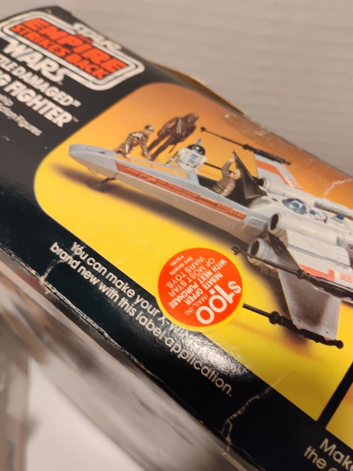 X-Wing Fighter (Battle Damaged) sold