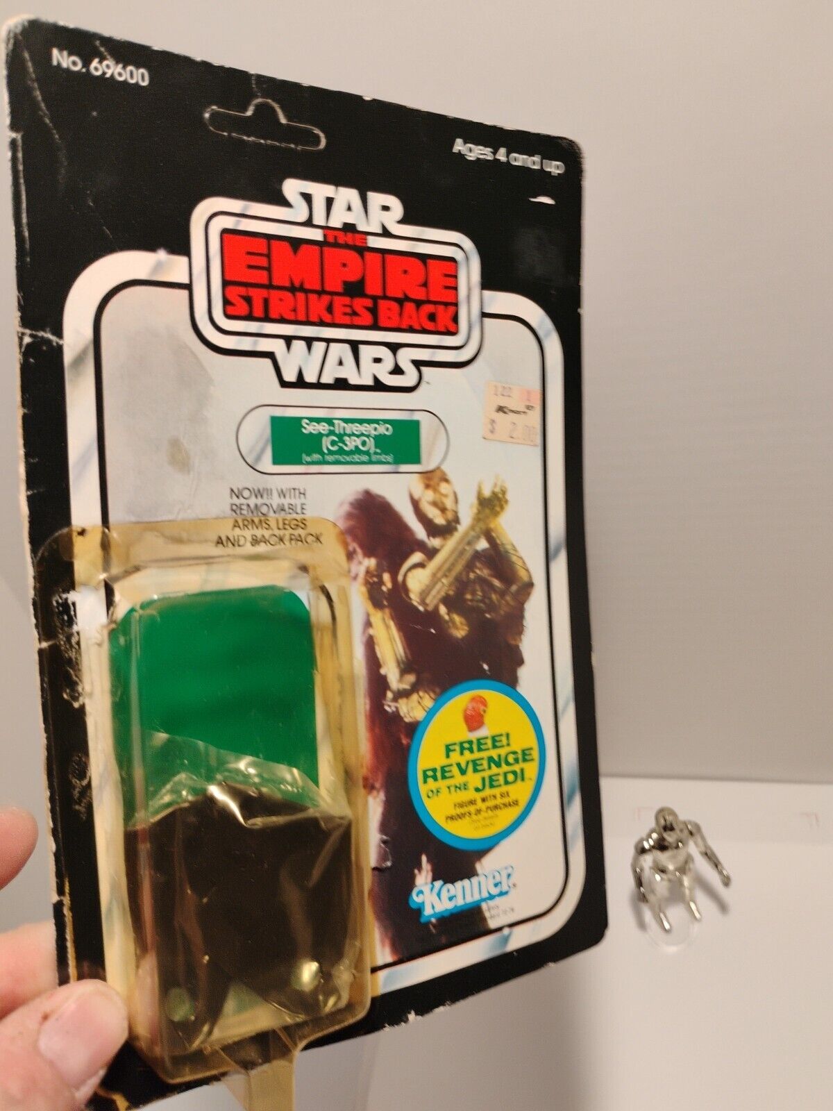 C-3PO (See-Threepio)  with removable limbs sold