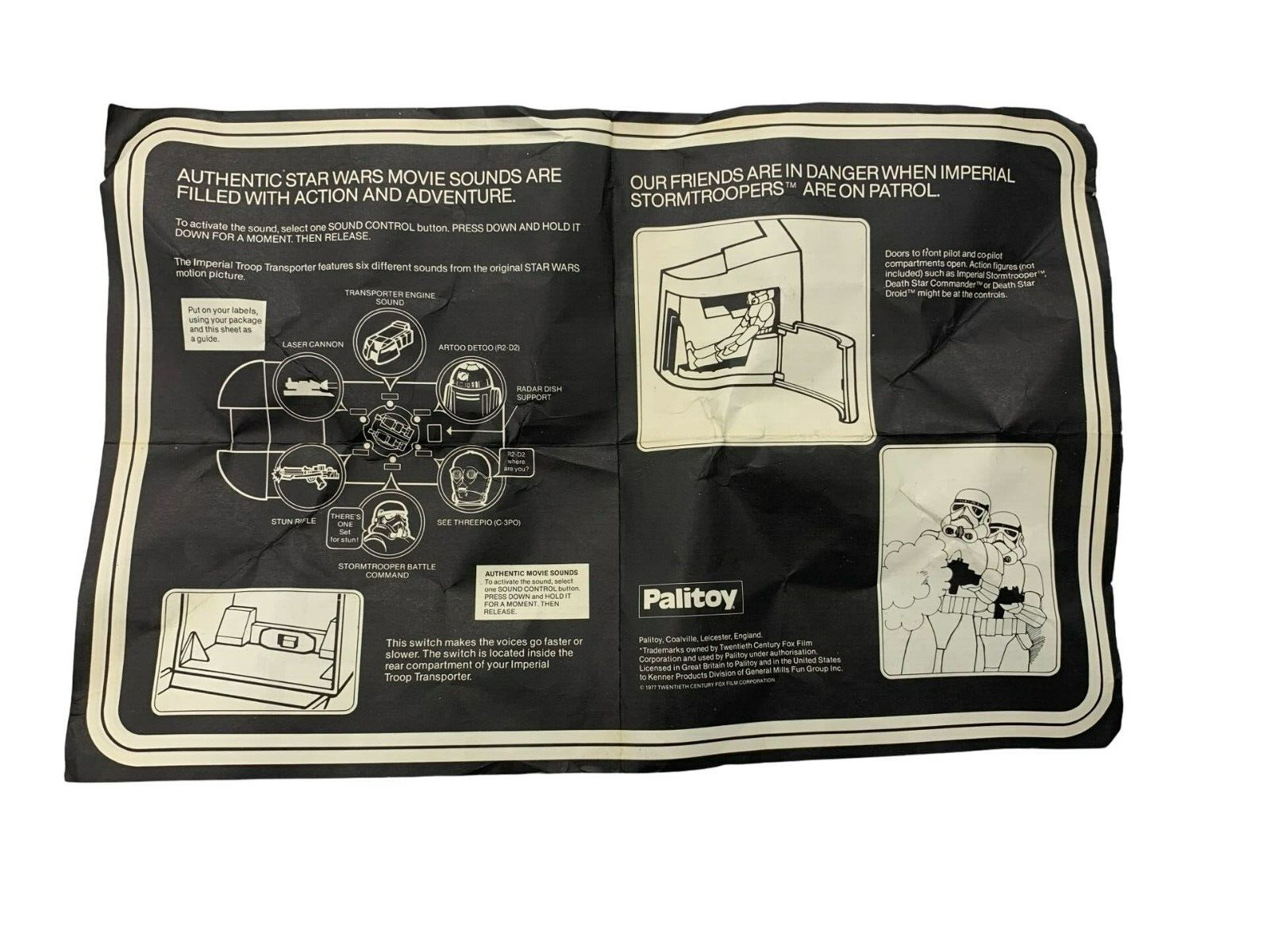 Imperial Troop Transporter (with sound) sold