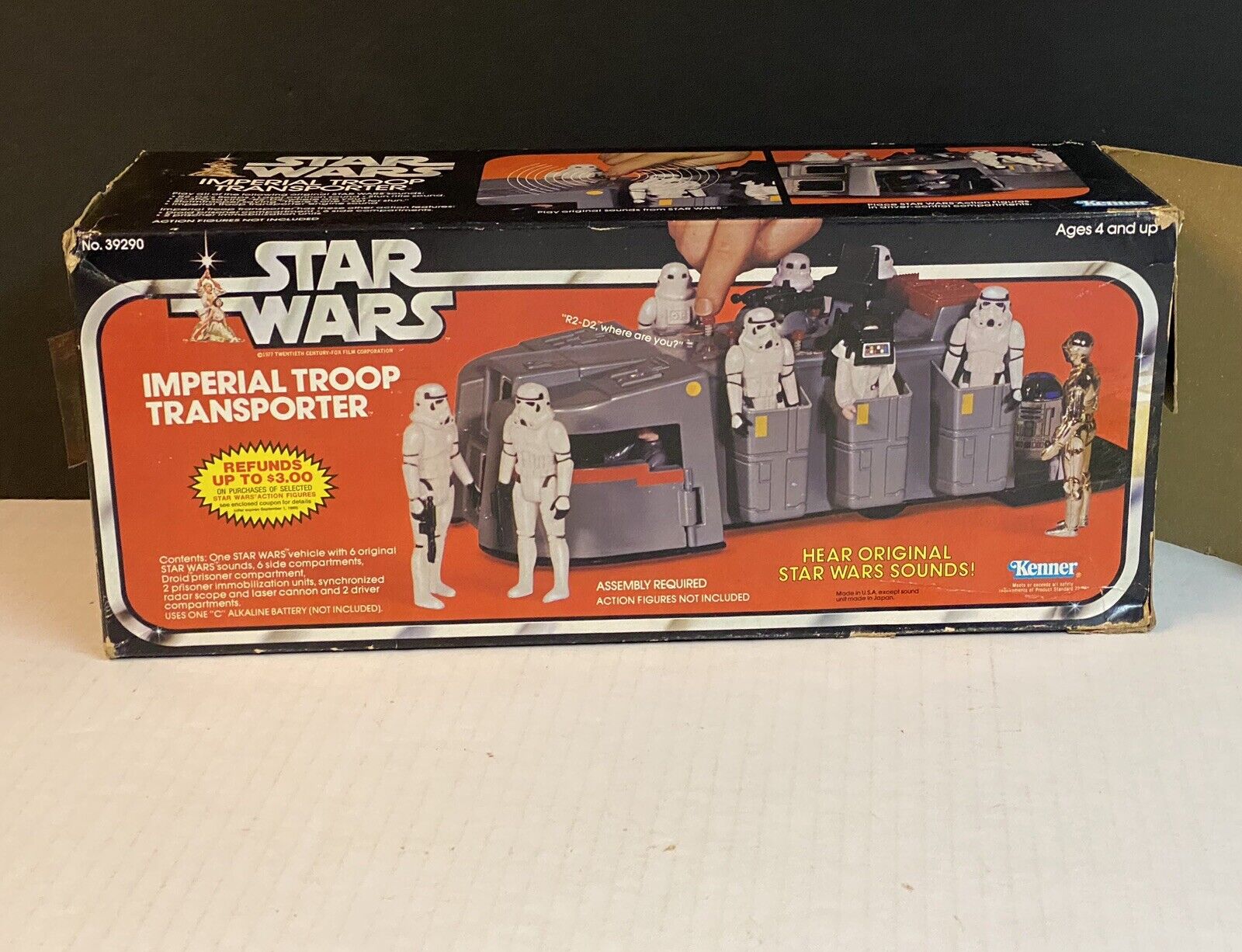 Imperial Troop Transporter (with sound) sold