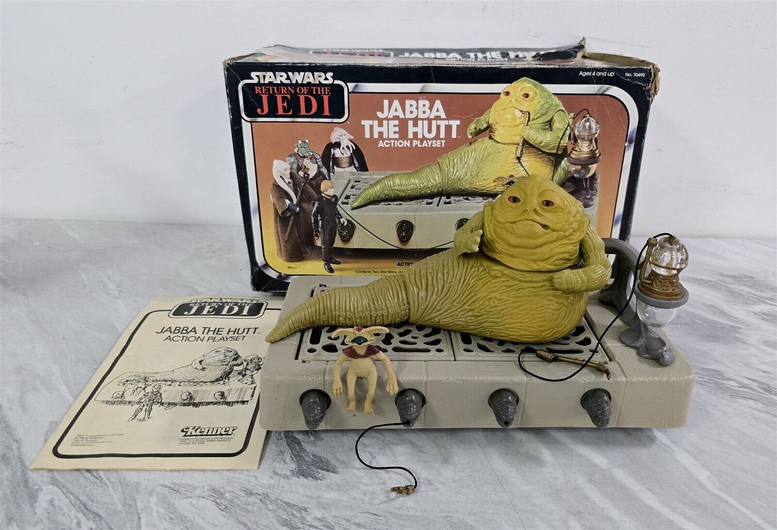 Jabba the Hutt Action Playset sold