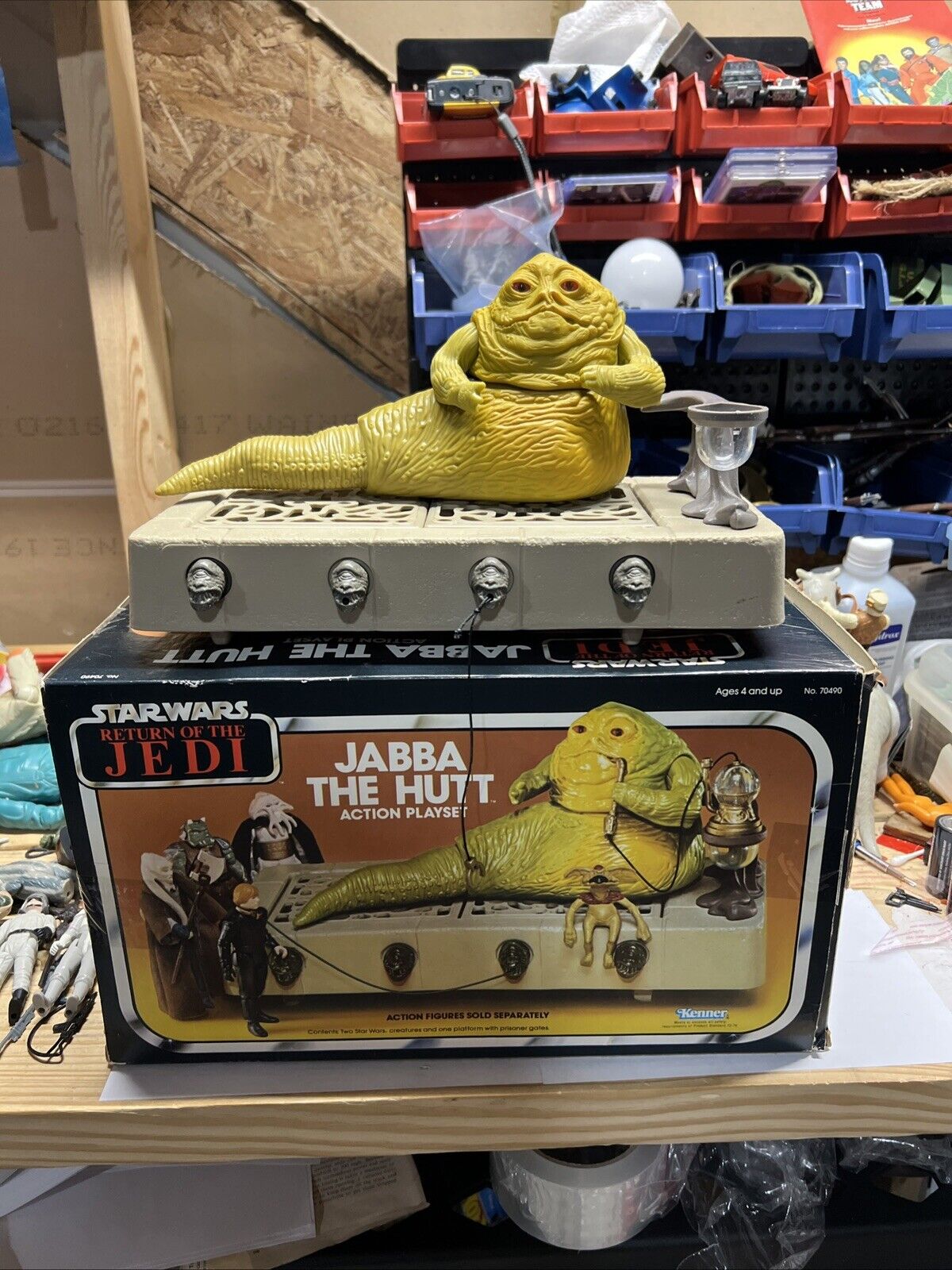 Jabba the Hutt Action Playset sold