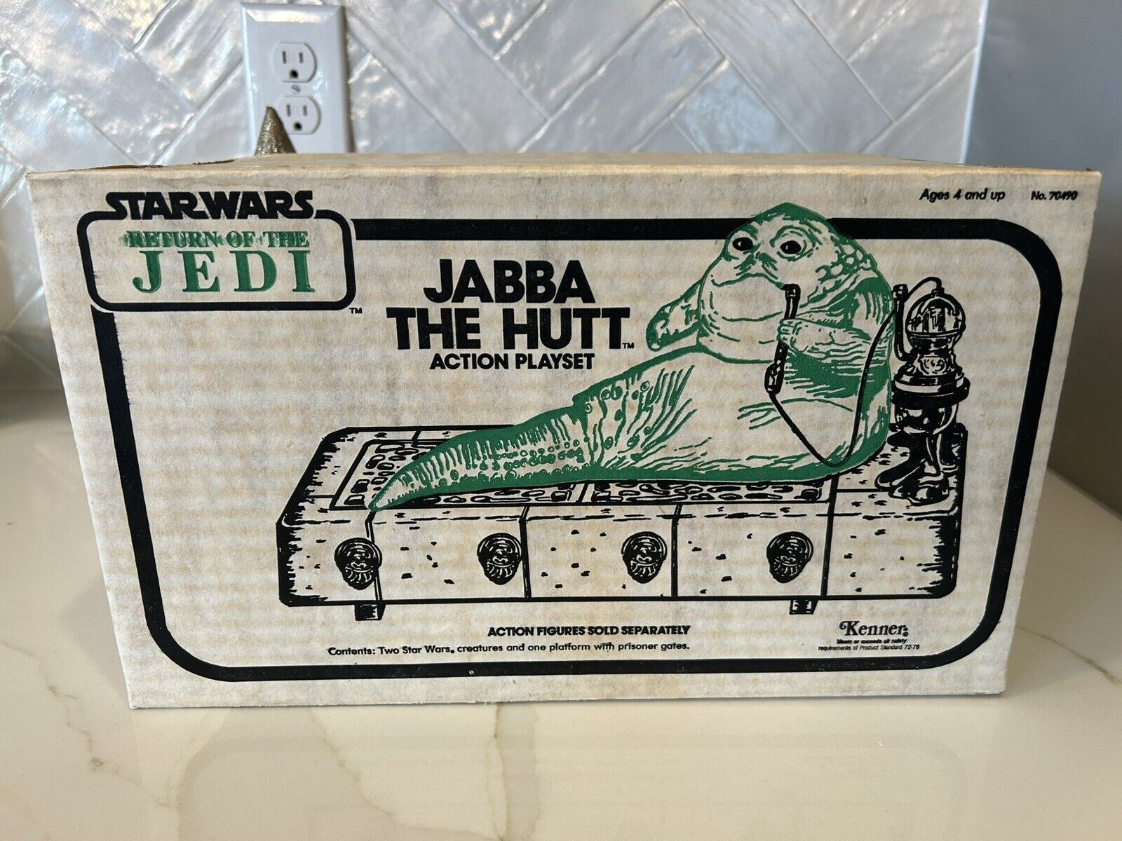 Jabba the Hutt Action Playset sold