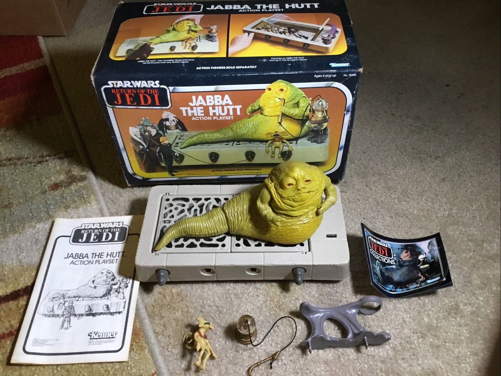 Jabba the Hutt Action Playset sold