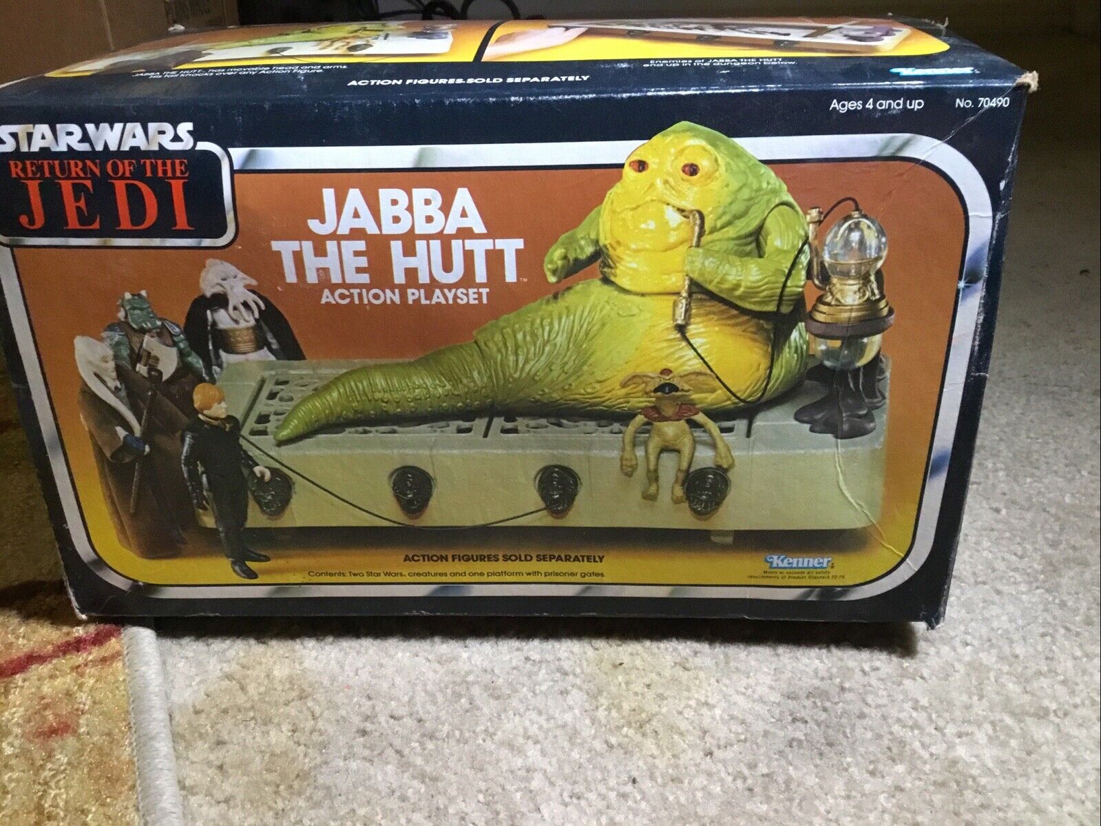 Jabba the Hutt Action Playset sold