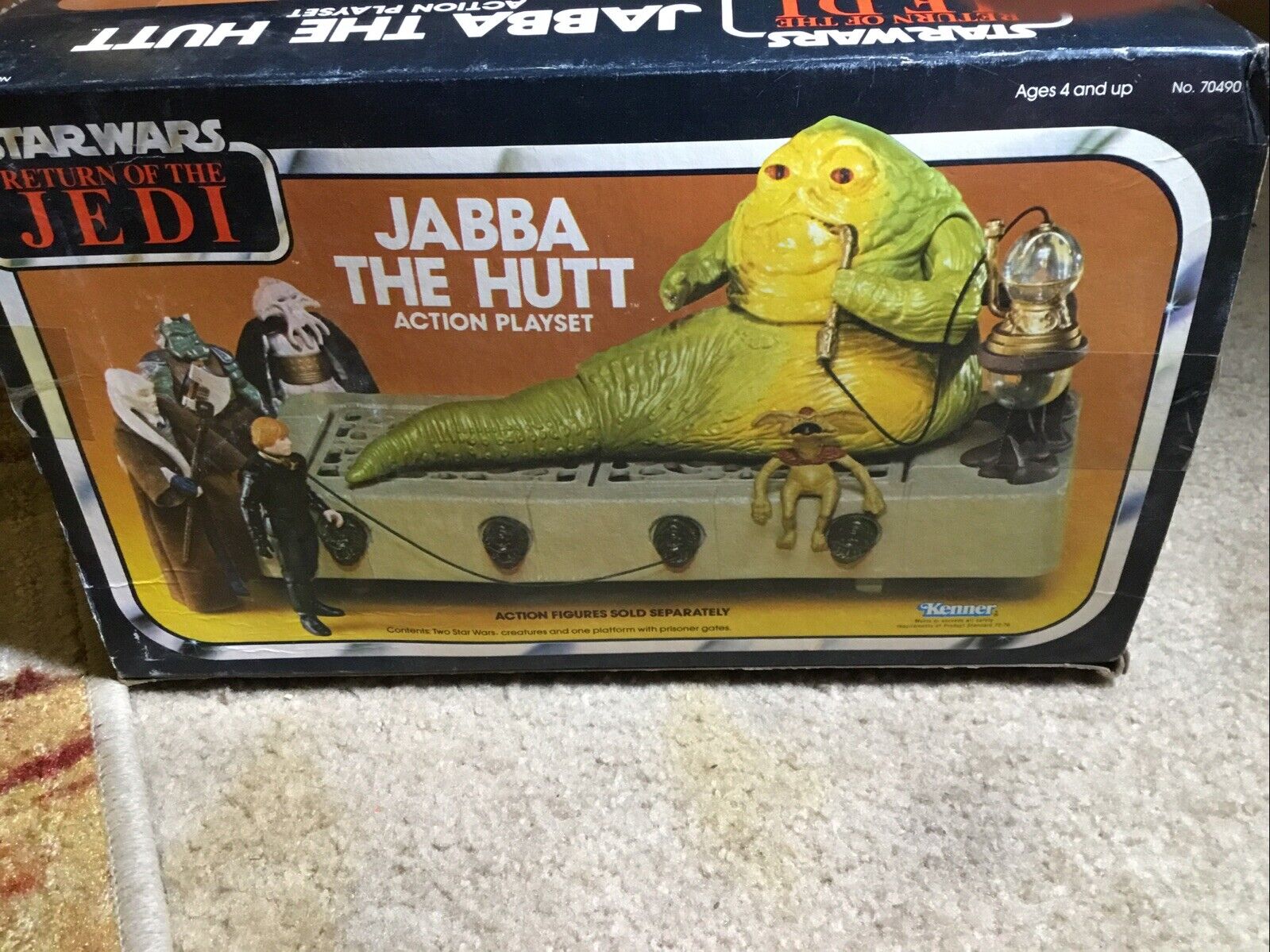 Jabba the Hutt Action Playset sold