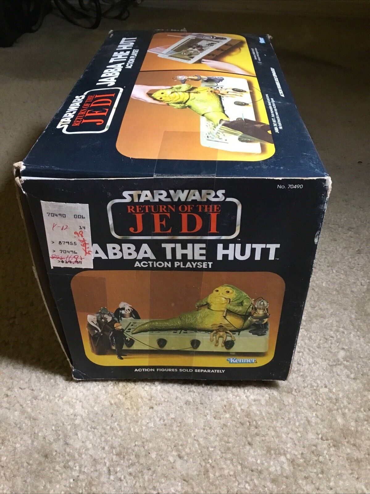 Jabba the Hutt Action Playset sold