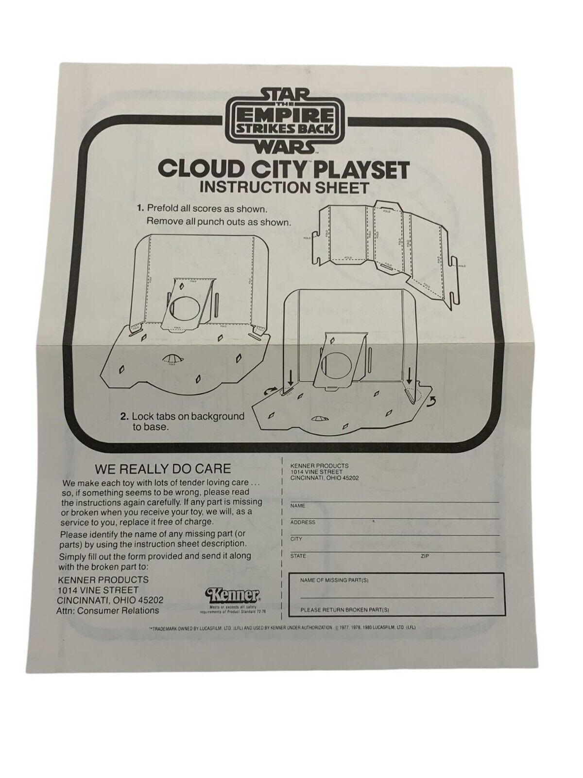 Cloud City Playset sold