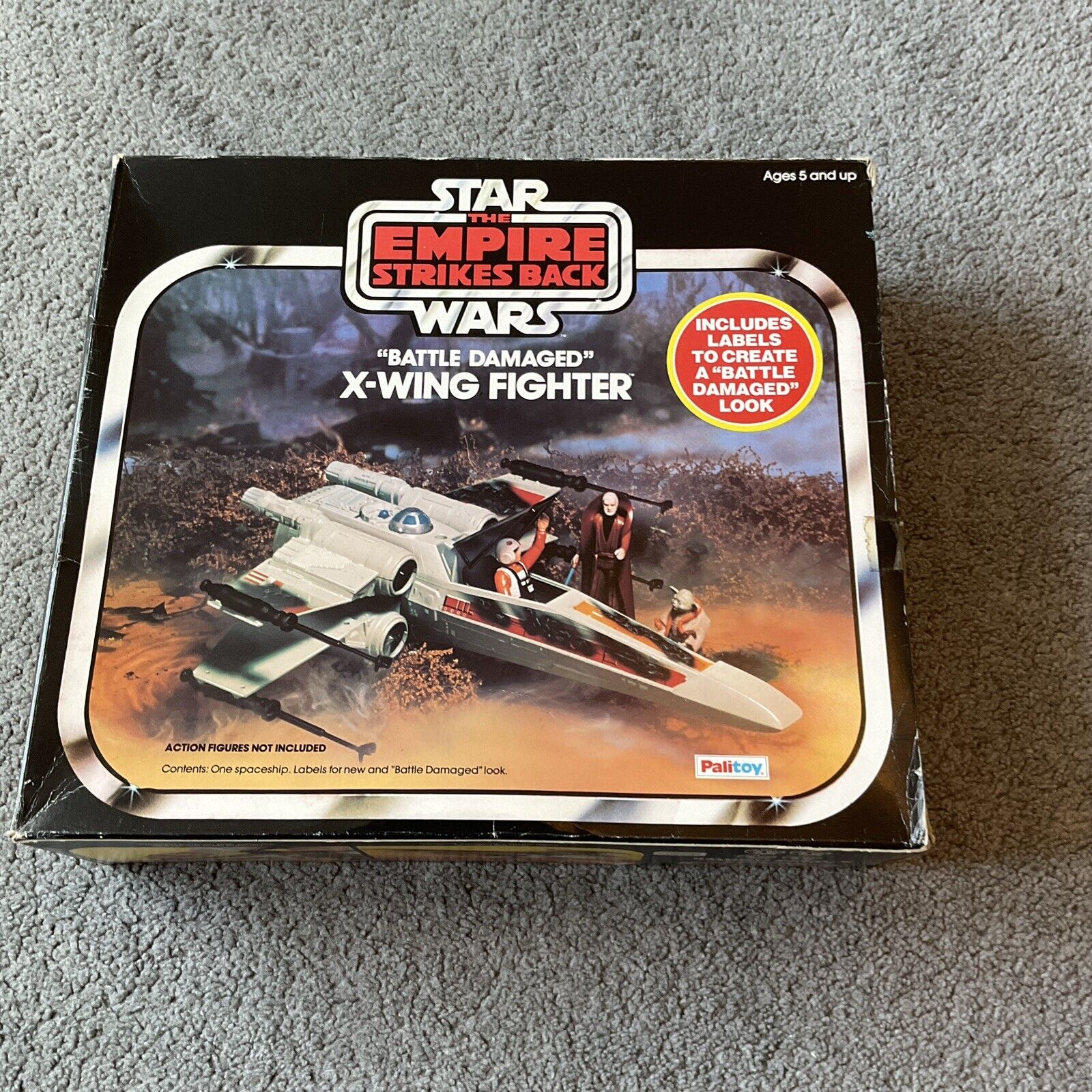 X-Wing Fighter (Battle Damaged) sold