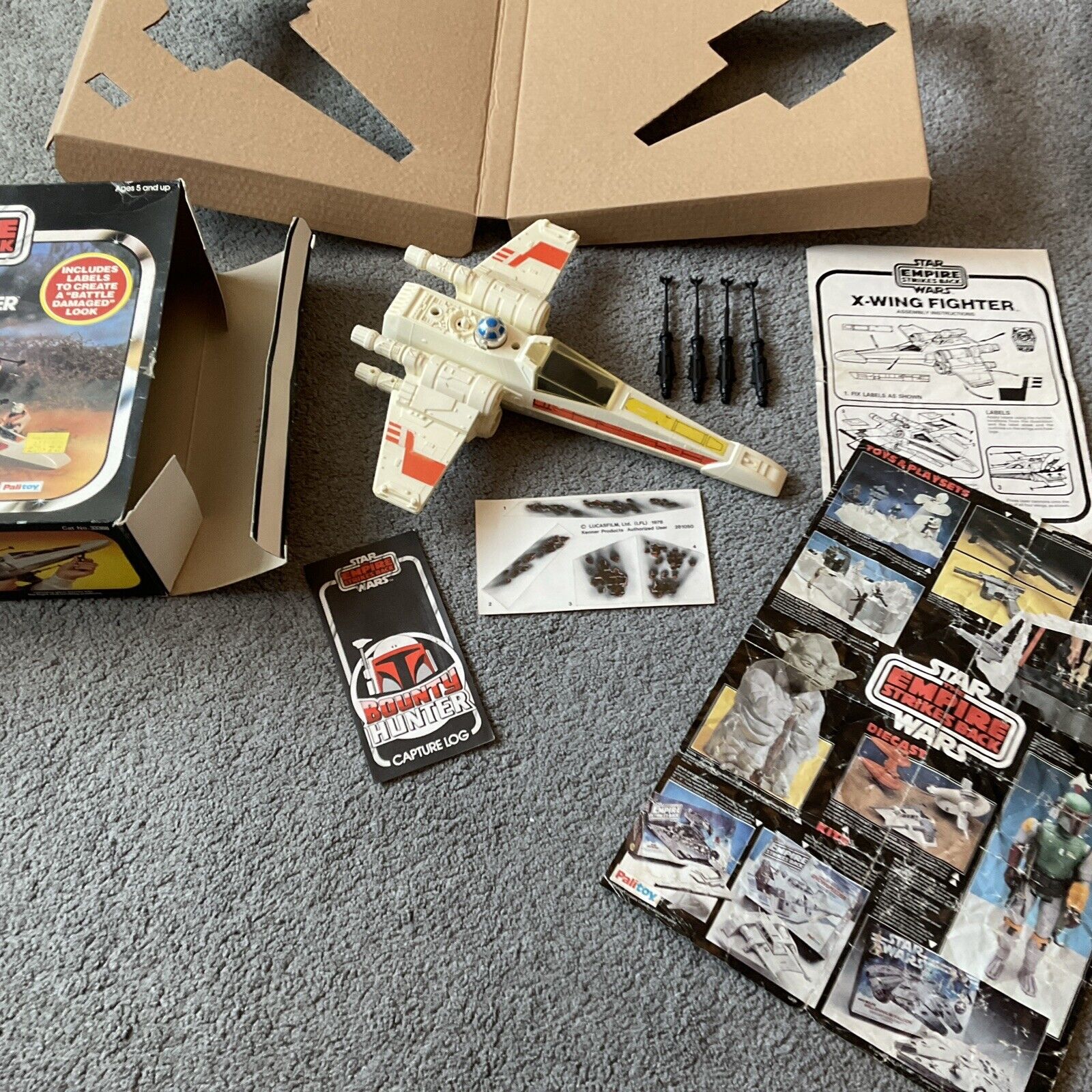 X-Wing Fighter (Battle Damaged) sold