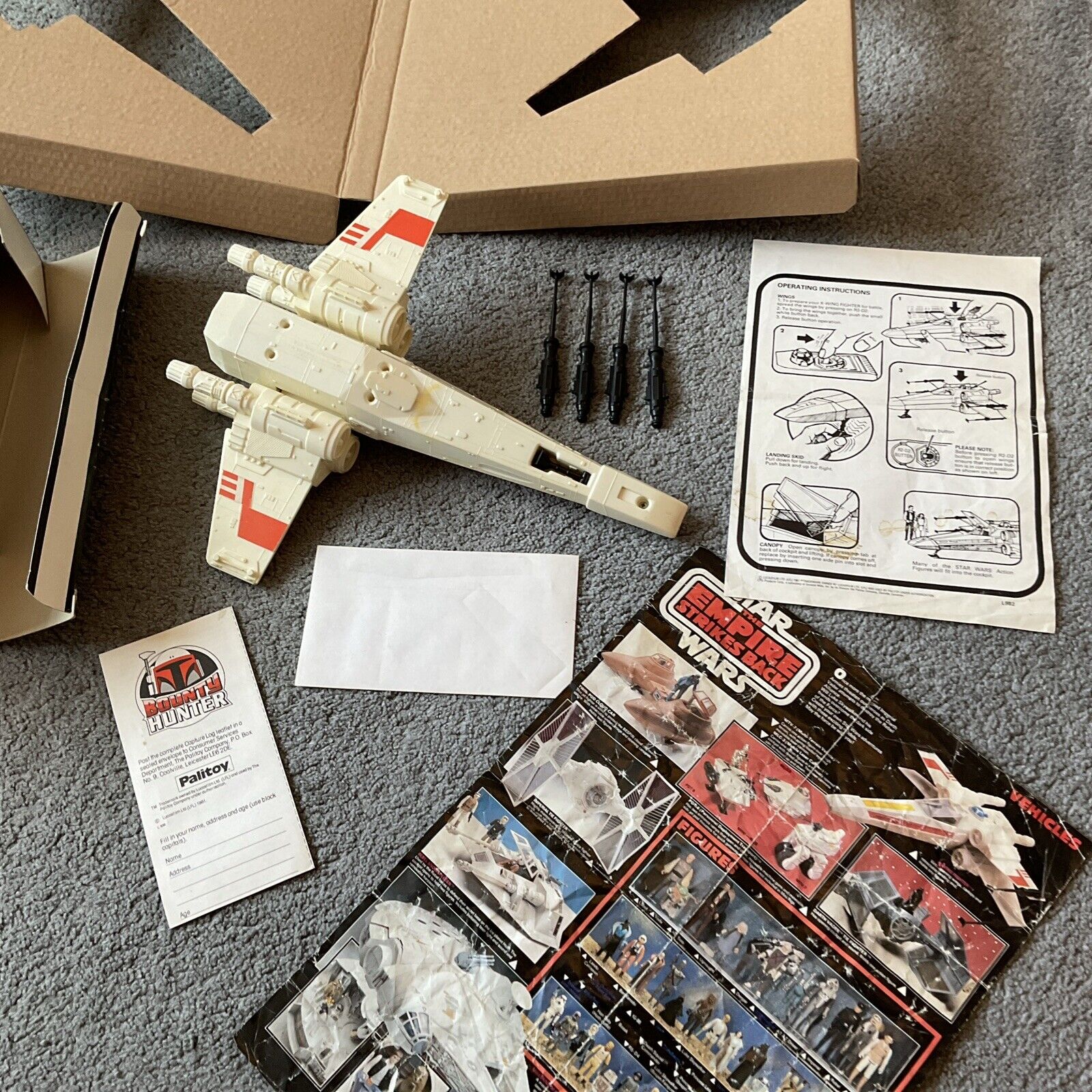 X-Wing Fighter (Battle Damaged) sold