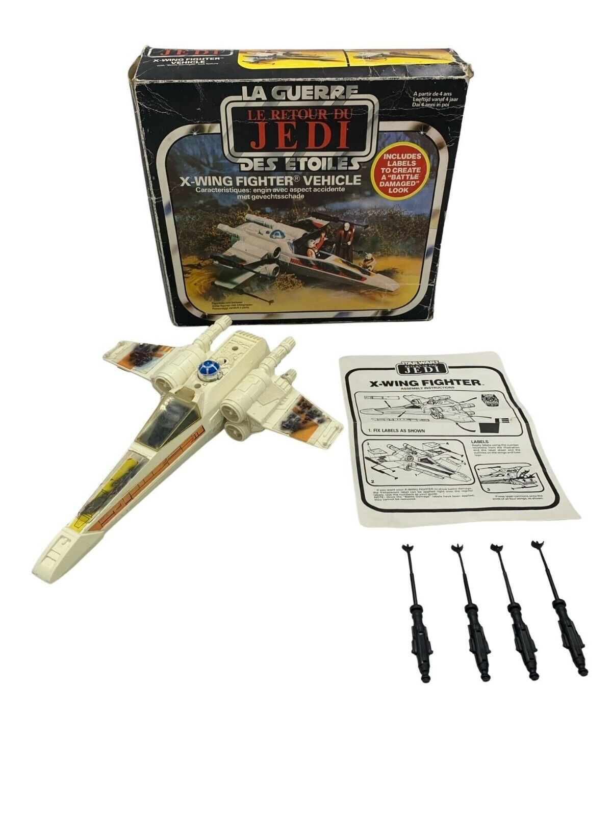 X-Wing Fighter (Battle Damaged) sold
