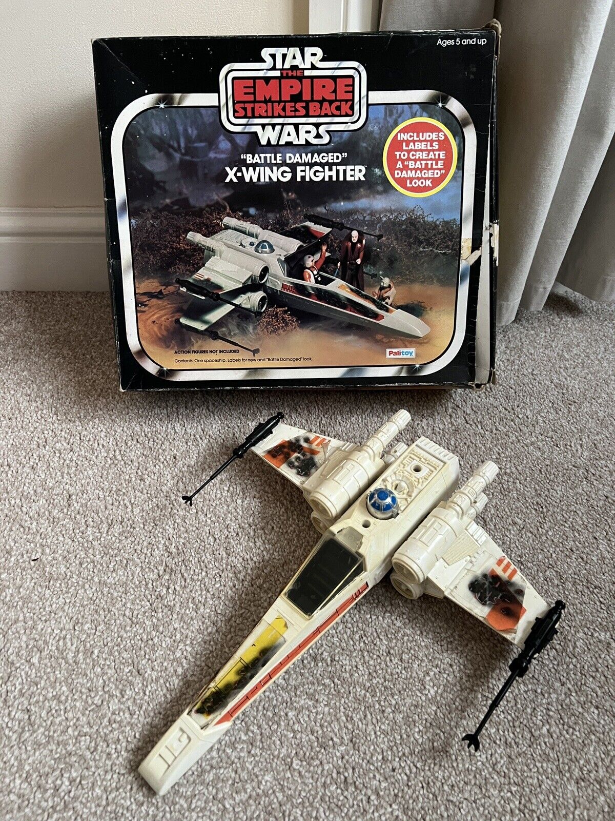X-Wing Fighter (Battle Damaged) sold