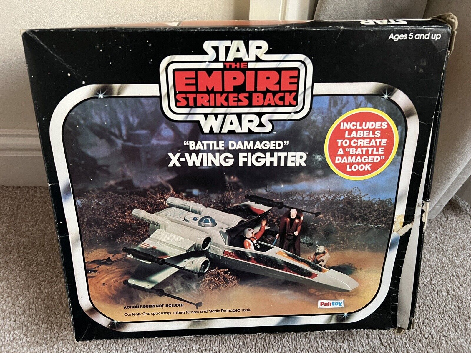 X-Wing Fighter (Battle Damaged) sold