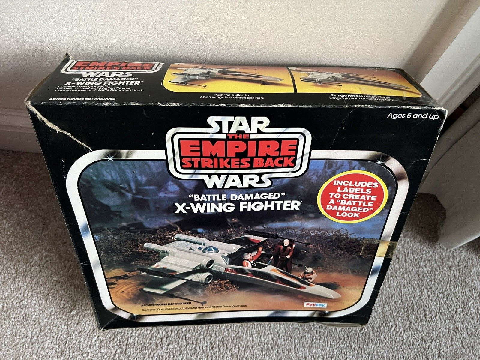 X-Wing Fighter (Battle Damaged) sold