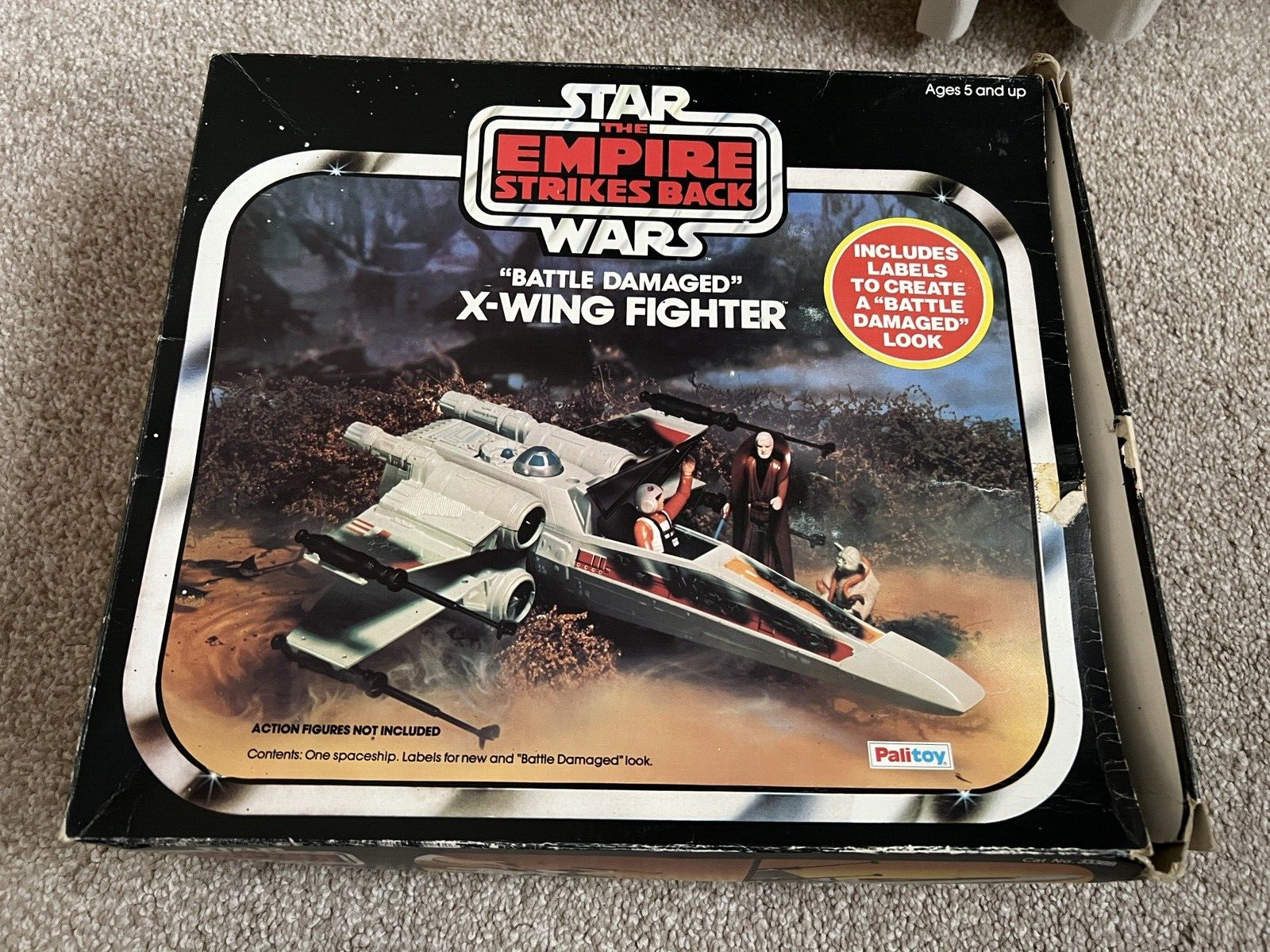 X-Wing Fighter (Battle Damaged) sold