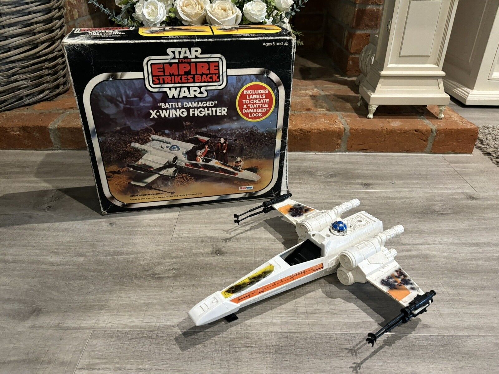 X-Wing Fighter (Battle Damaged) sold